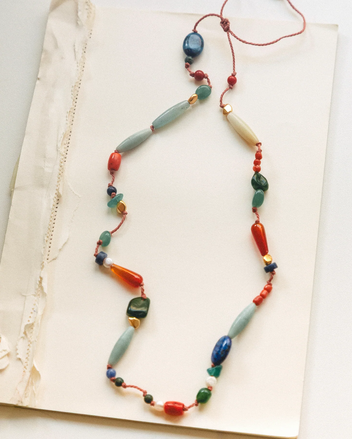 Alhaja Poseidon Necklace | Multicolor - Image 4