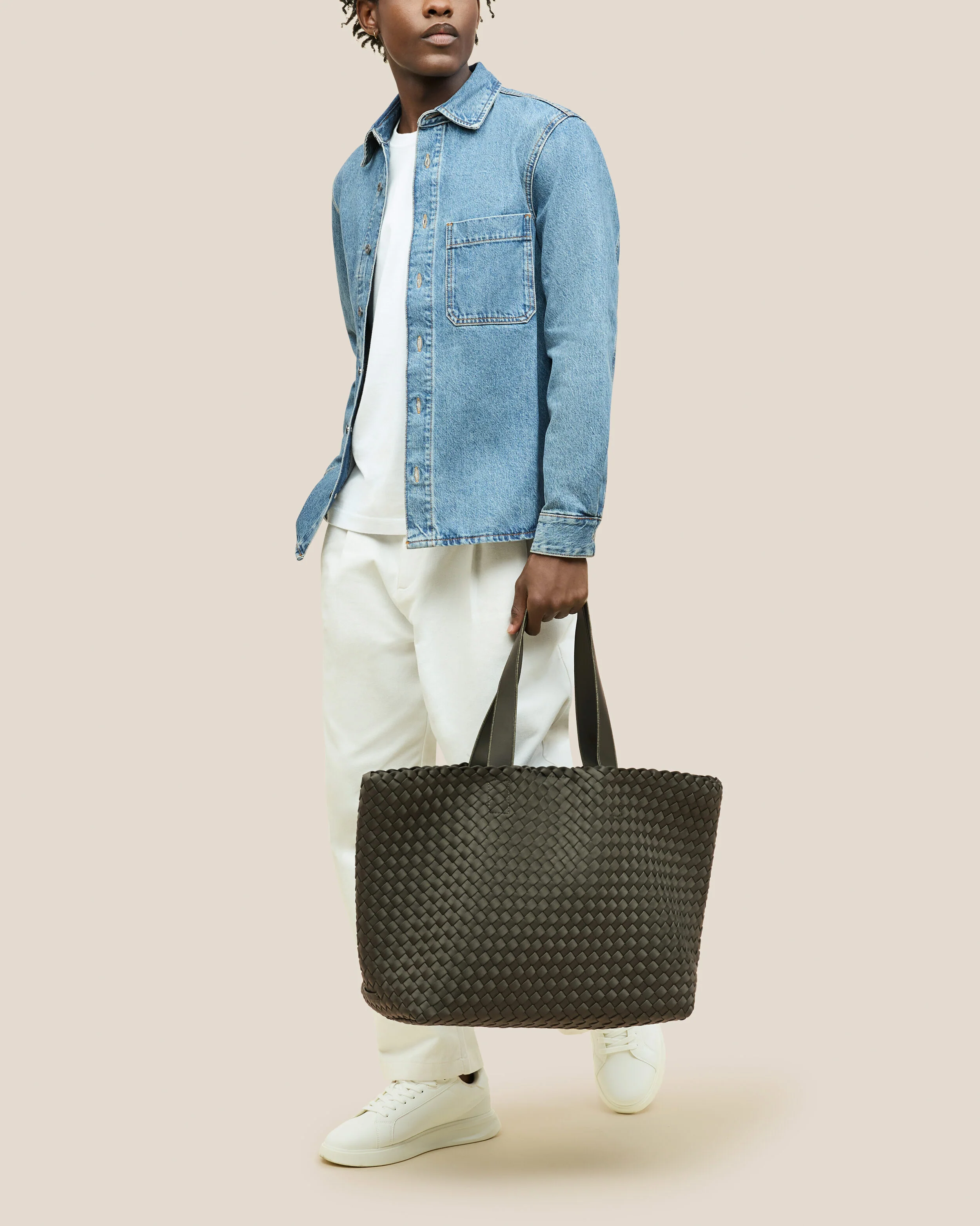 Como Large Tote | Olive - Image 5