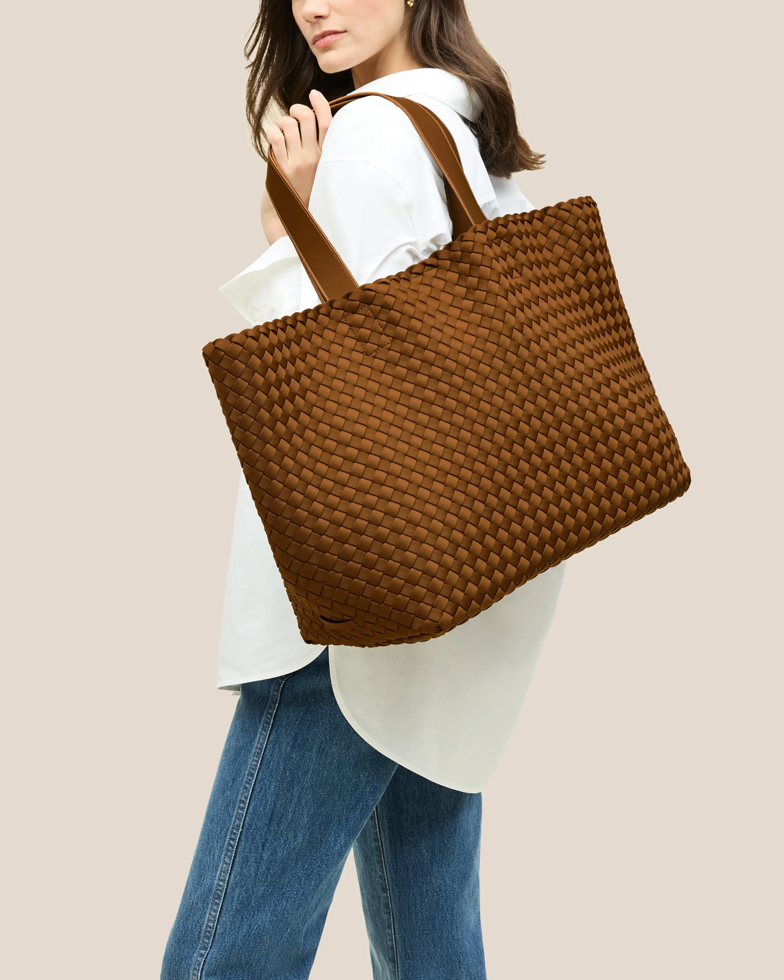 Como Large Tote | Teak - Image 4