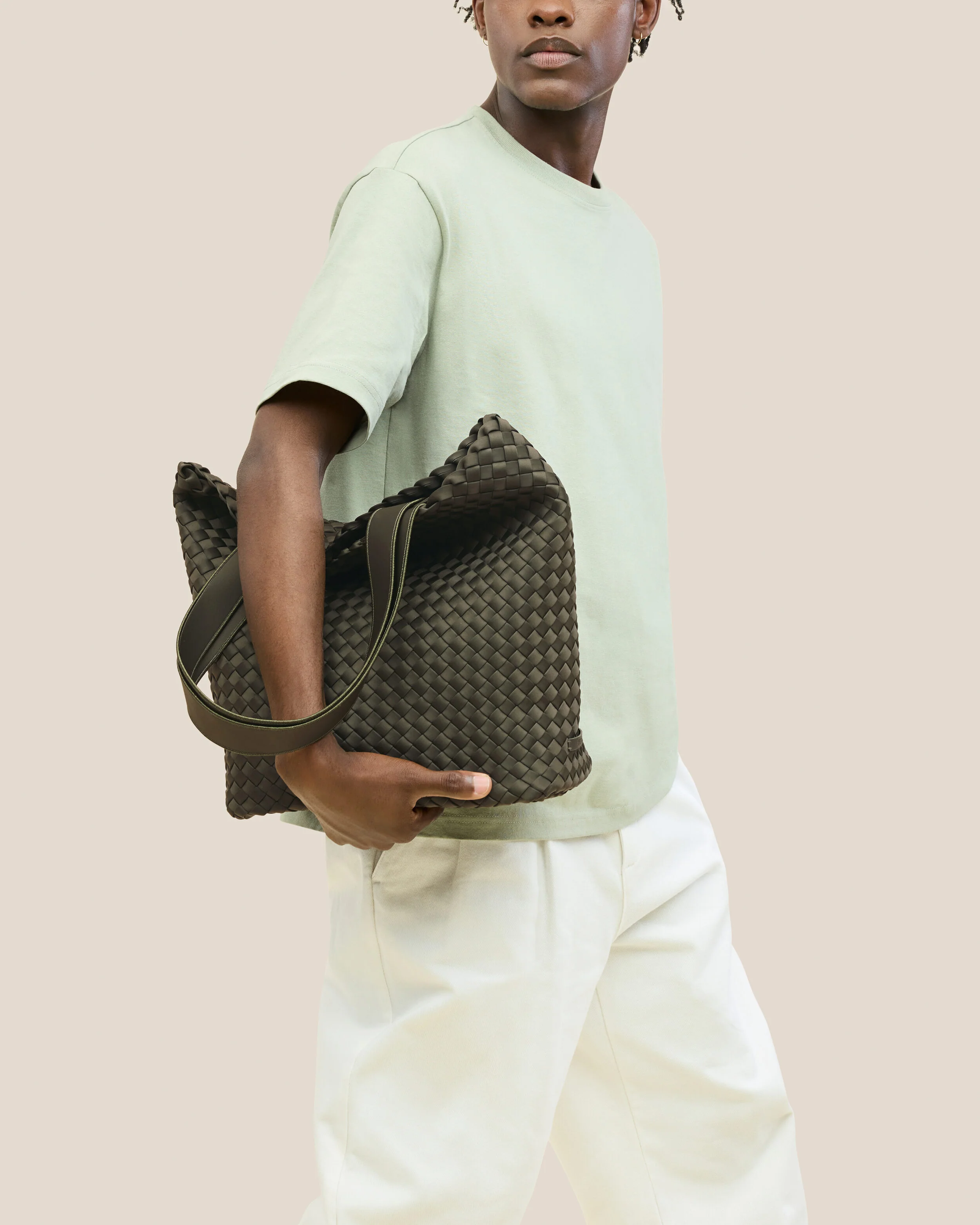 Como Shopper Tote | Olive - Image 4