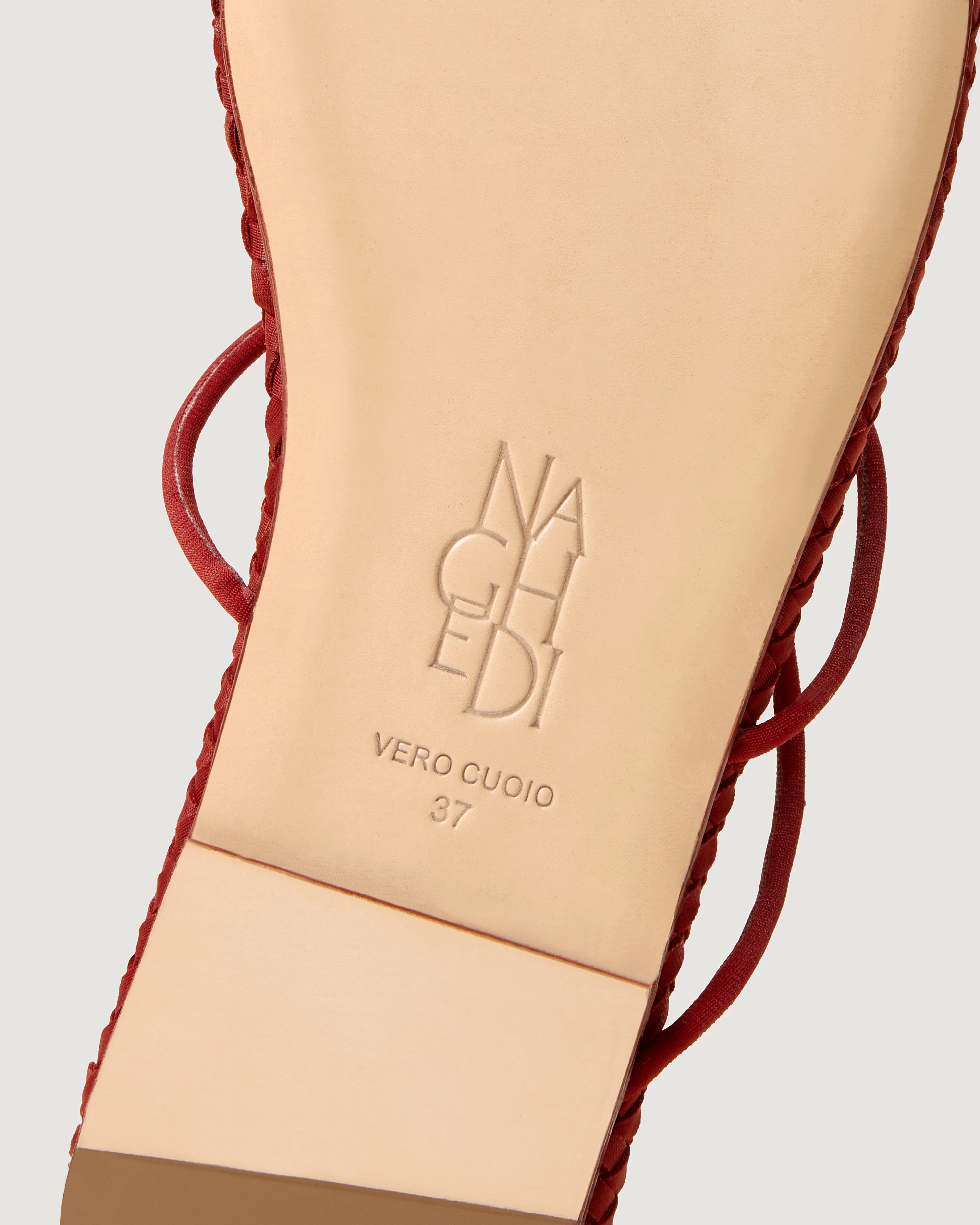 Gaia Sandal | Rosso - Image 4