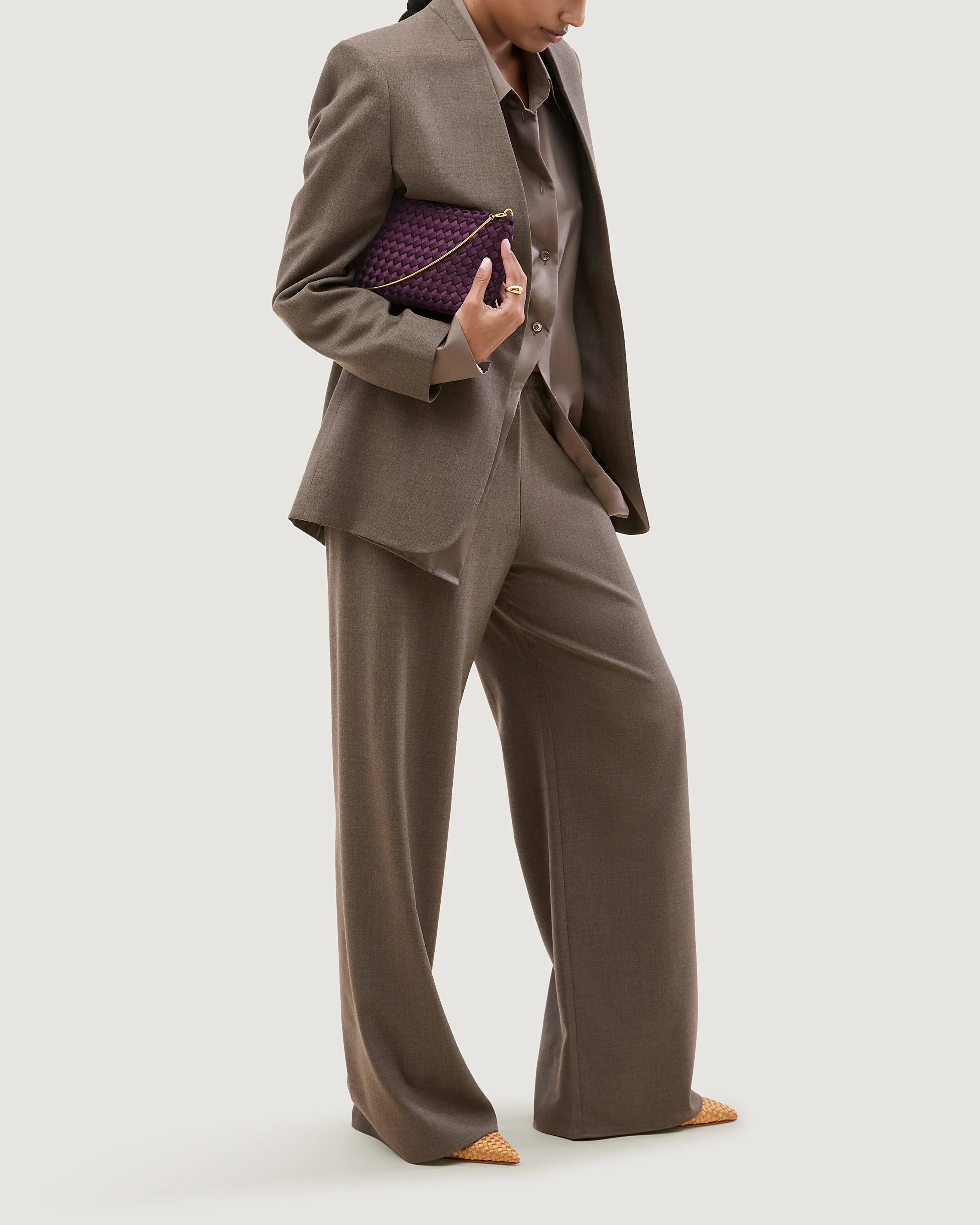 Gala Clutch Satin | Currant - Image 5