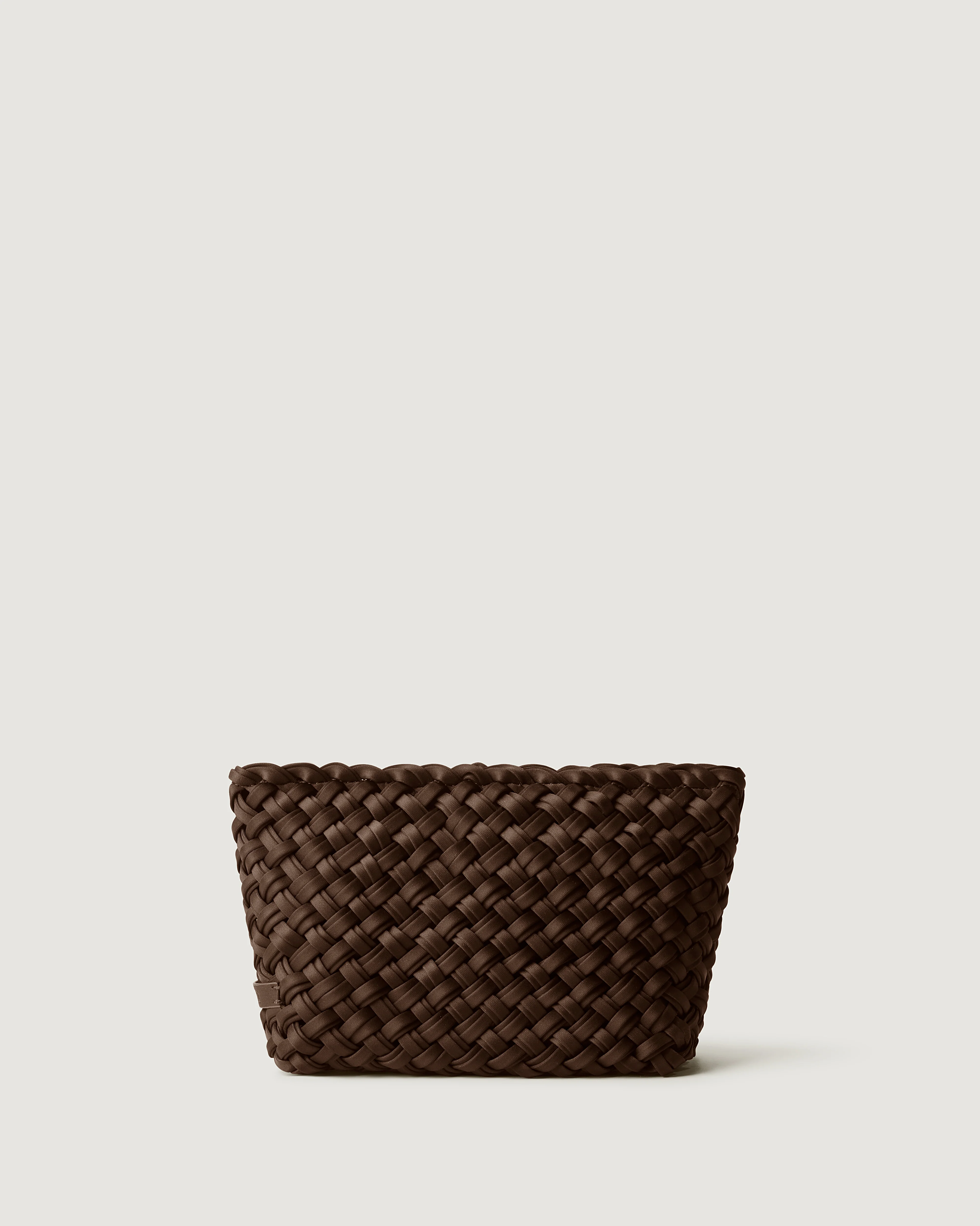 Gigi Clutch Double Weave | Chocolate