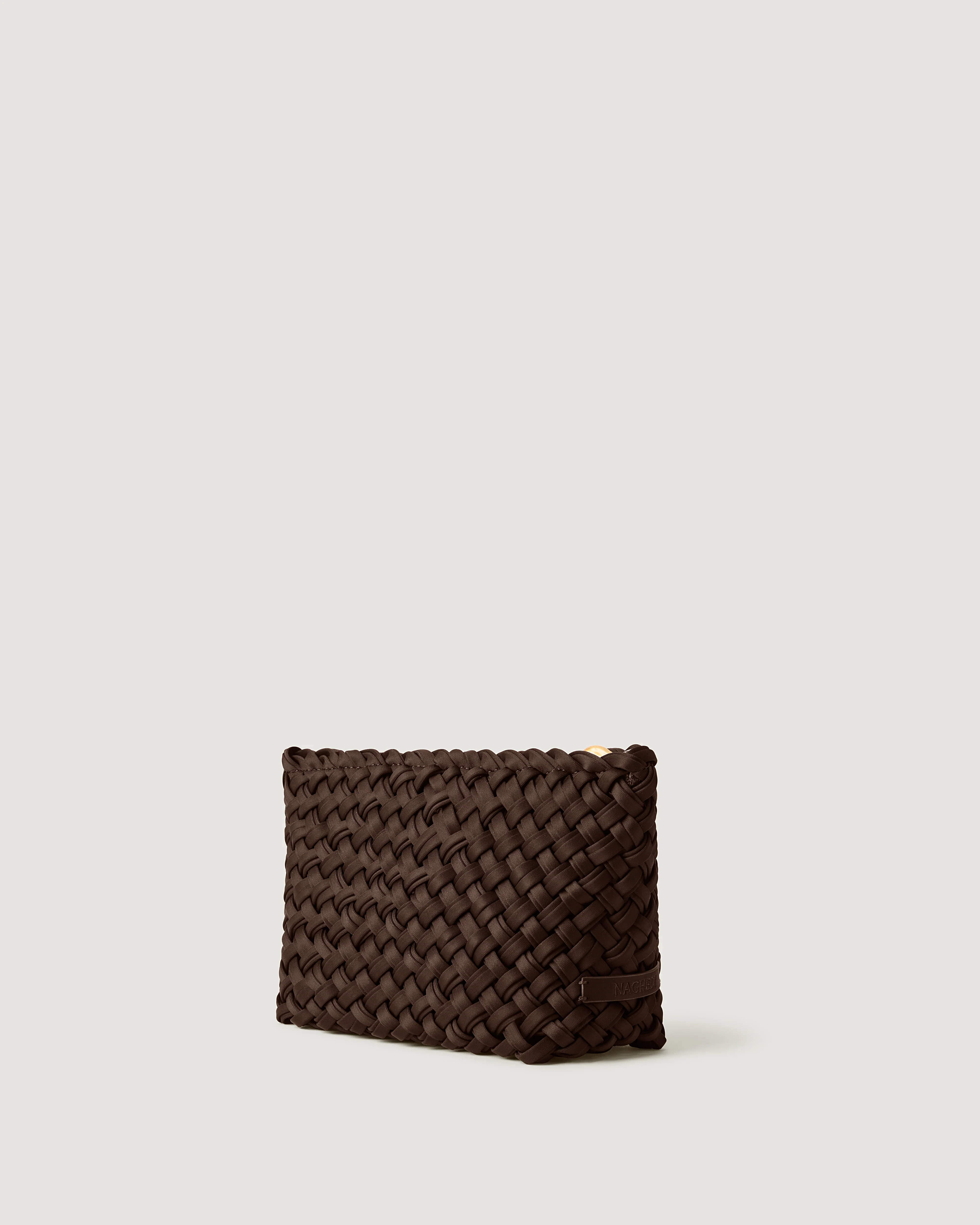 Gigi Clutch Double Weave | Chocolate - Image 3