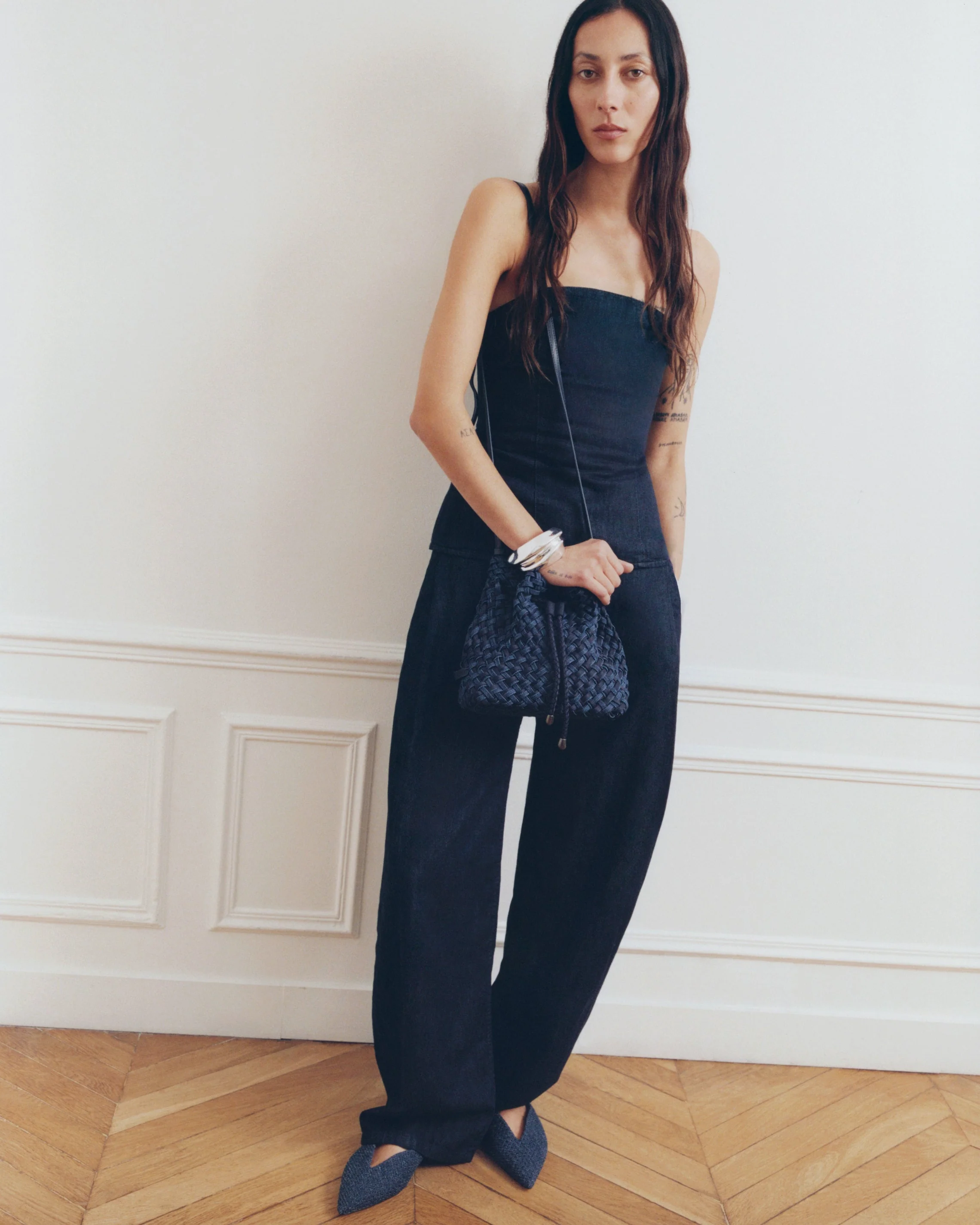 Gramercy Bucket Double Weave Denim | Indigo - Image 4