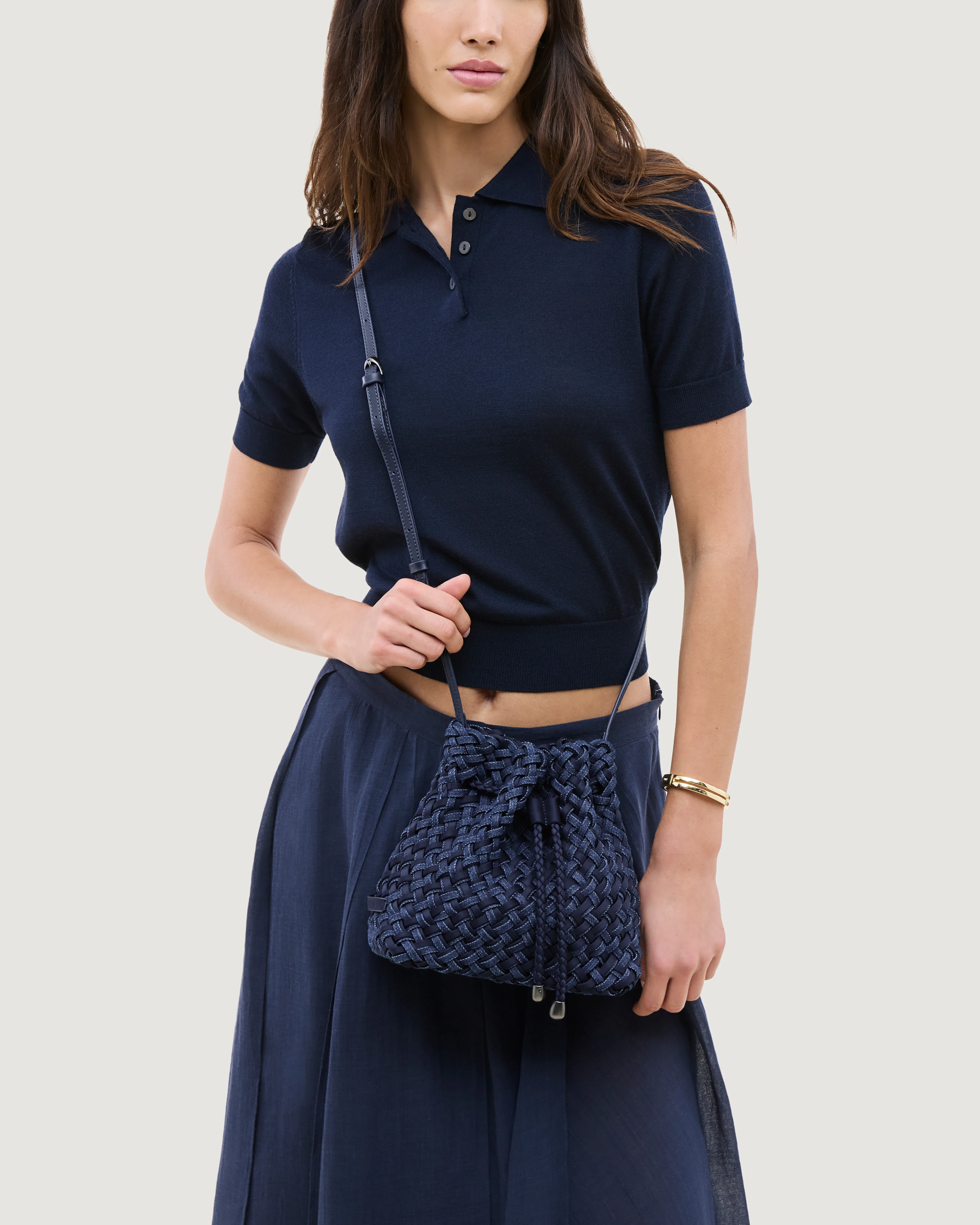 Gramercy Bucket Double Weave Denim | Indigo - Image 5