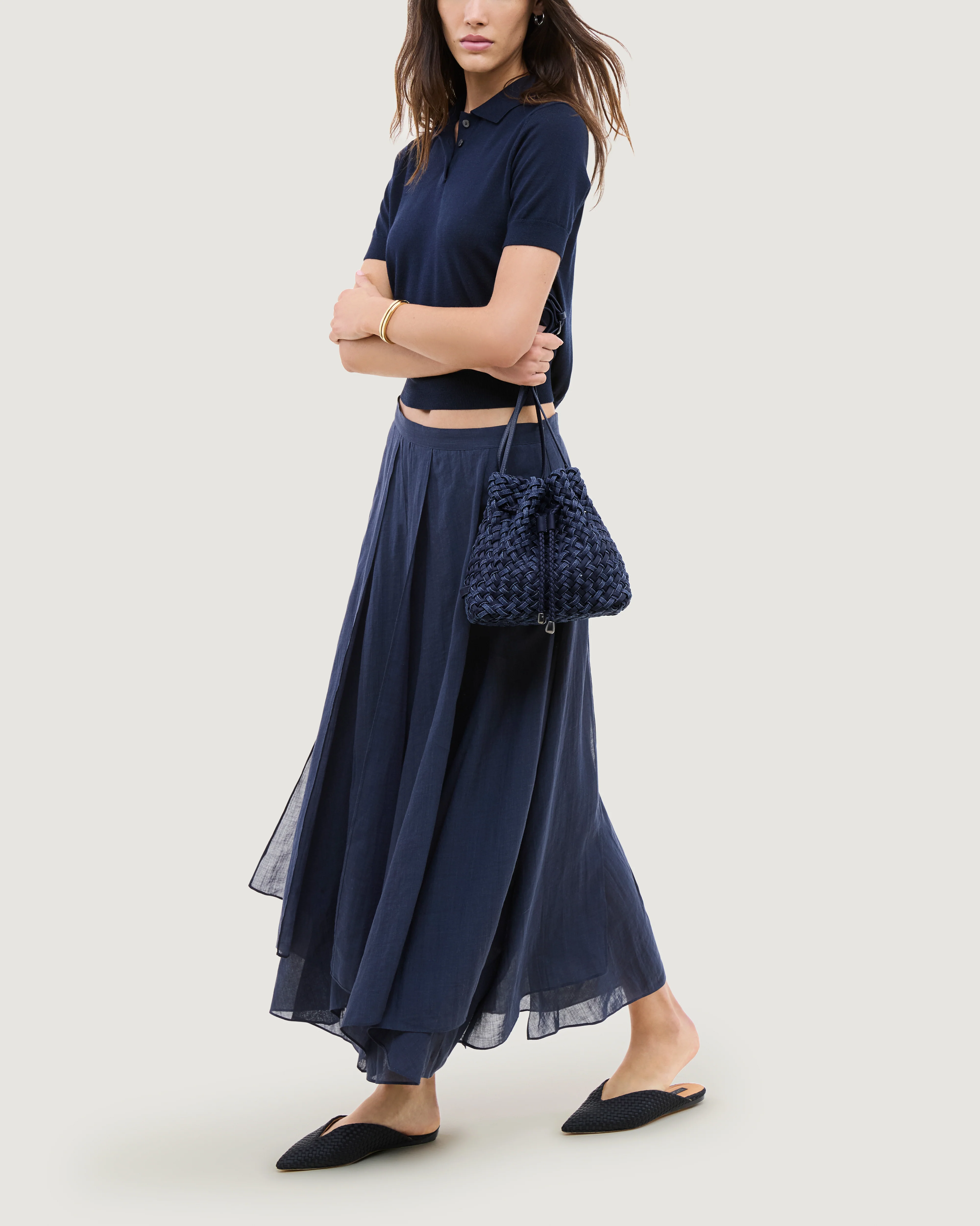 Gramercy Bucket Double Weave Denim | Indigo - Image 6