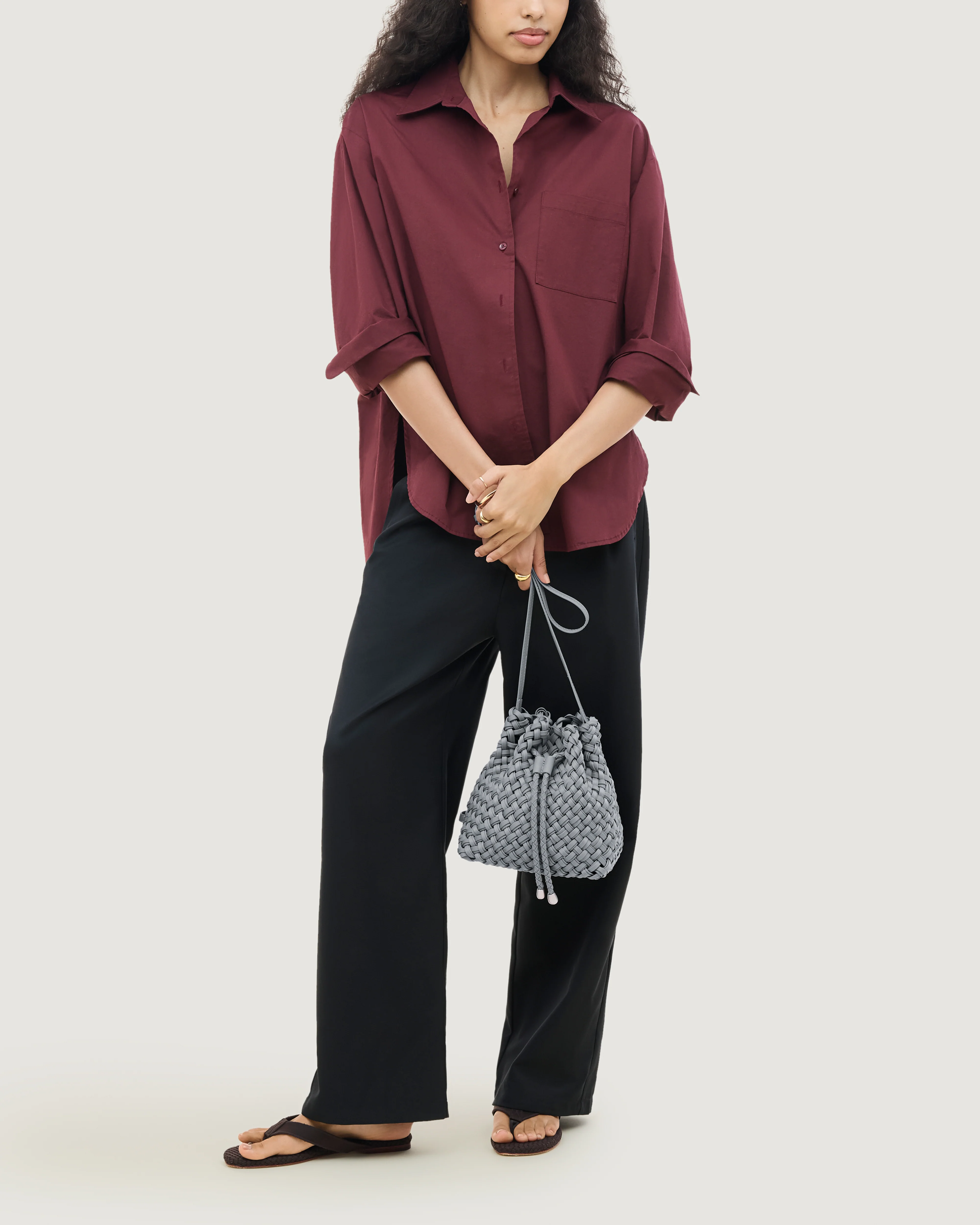 Gramercy Bucket Double Weave | Marina - Image 6
