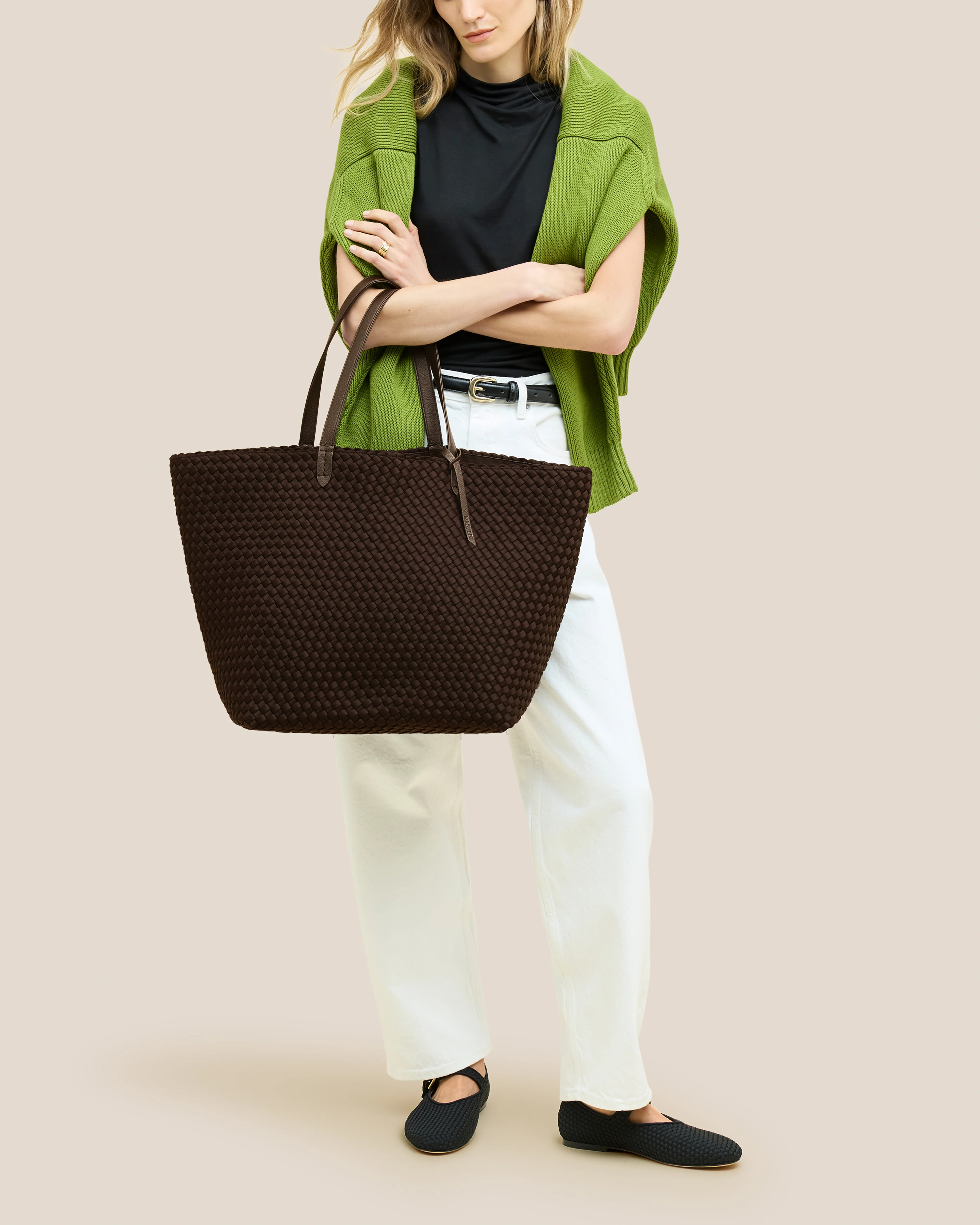 Jetsetter Large Tote | Chocolate - Image 5