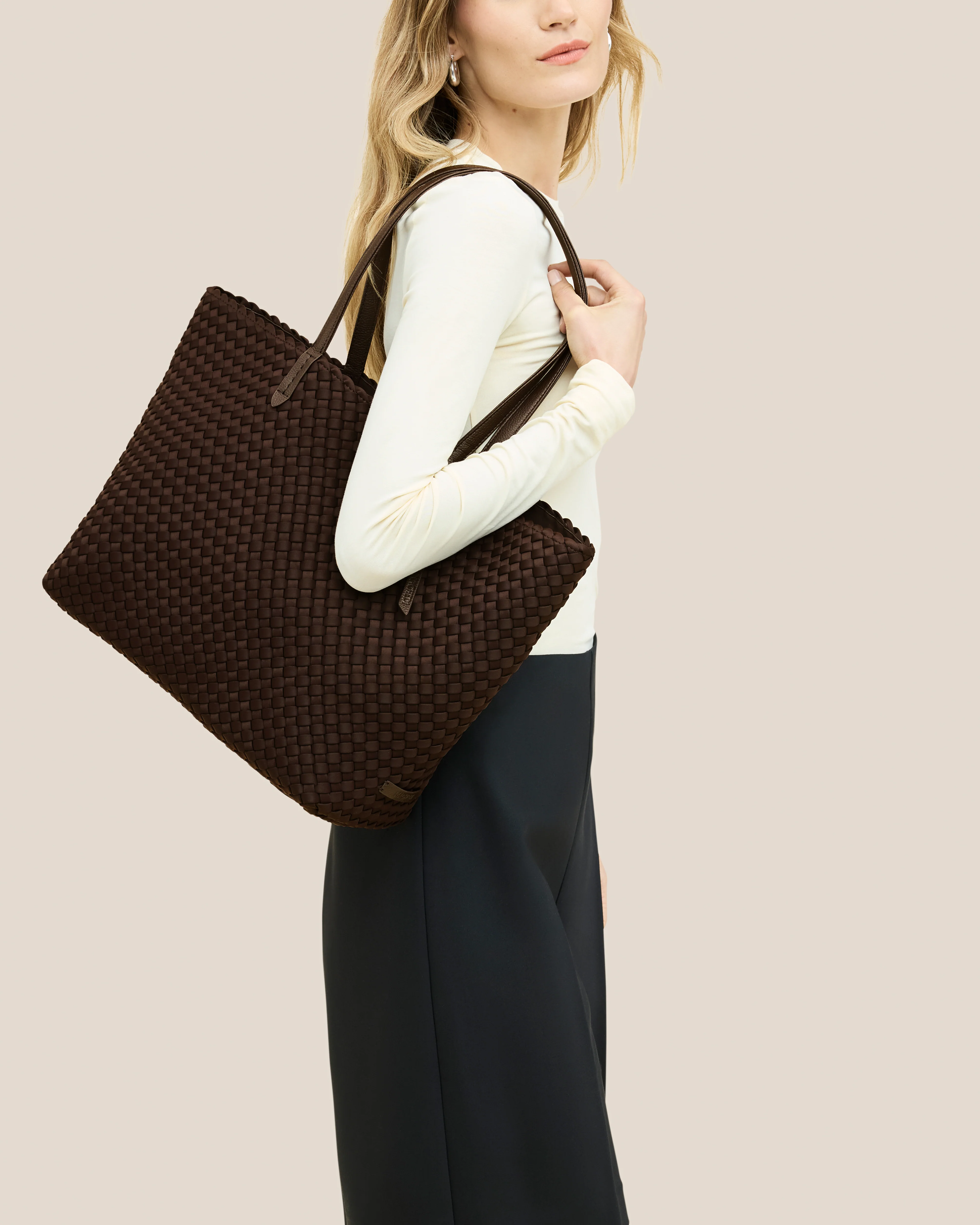 Jetsetter Small Tote | Chocolate - Image 4