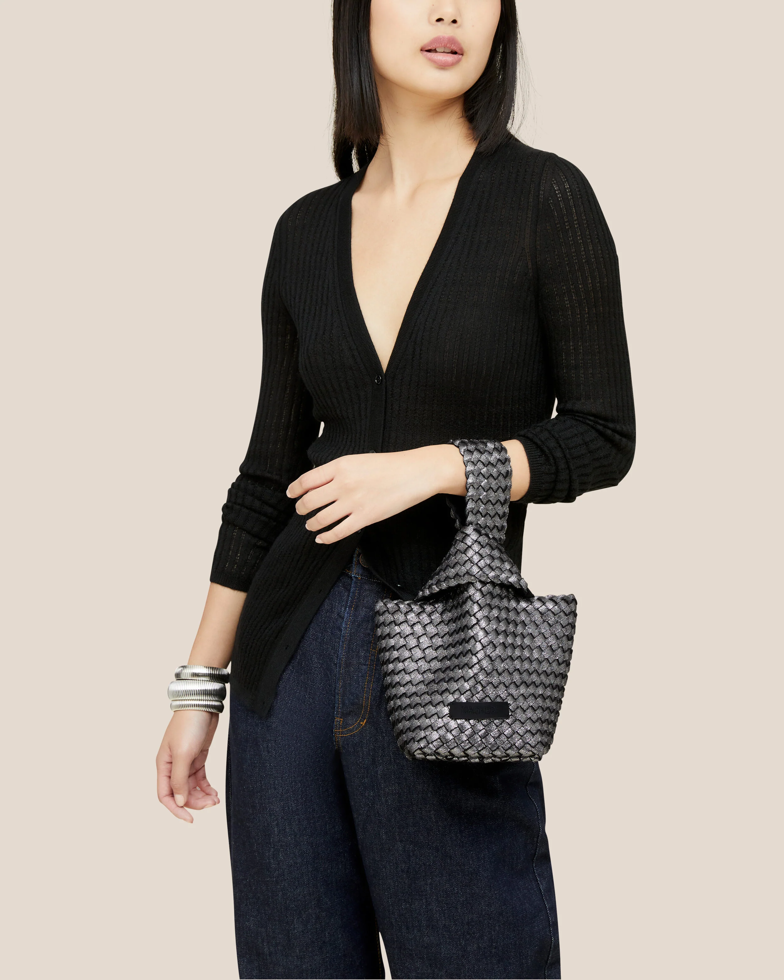 Kyoto Clutch Metallic | Titanium - Image 4