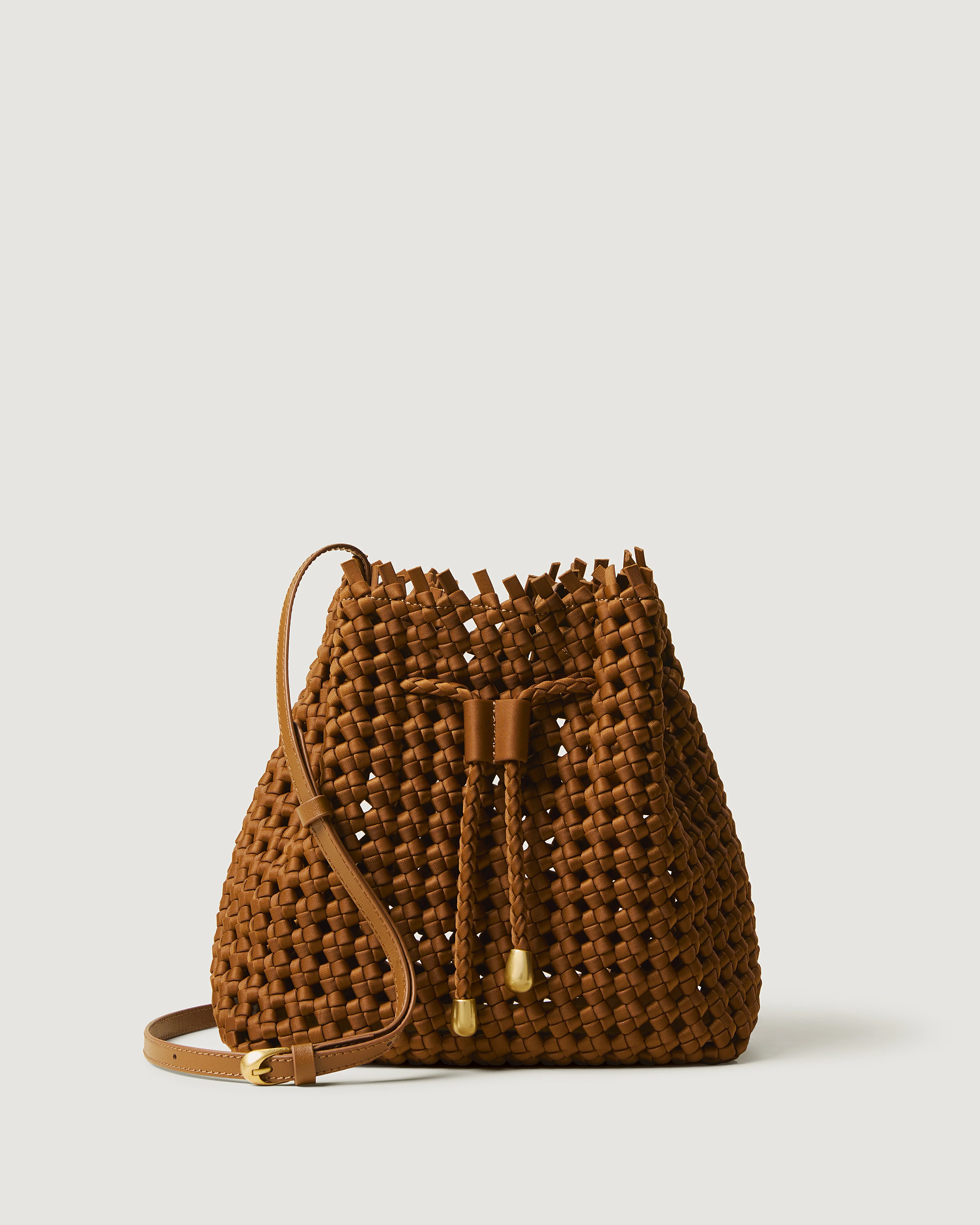 Mallorca Bucket Open Weave | Teak