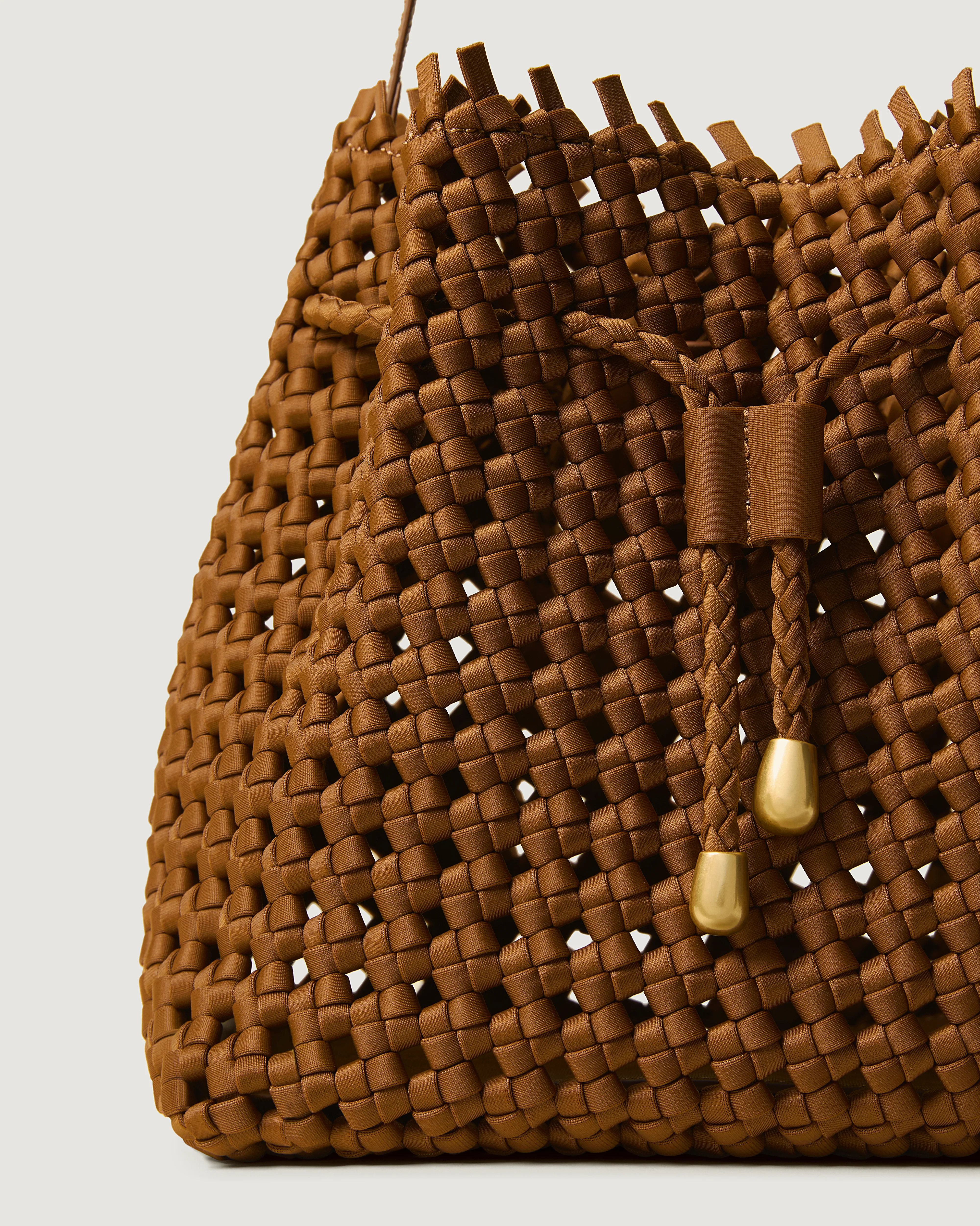 Mallorca Bucket Open Weave | Teak - Image 3