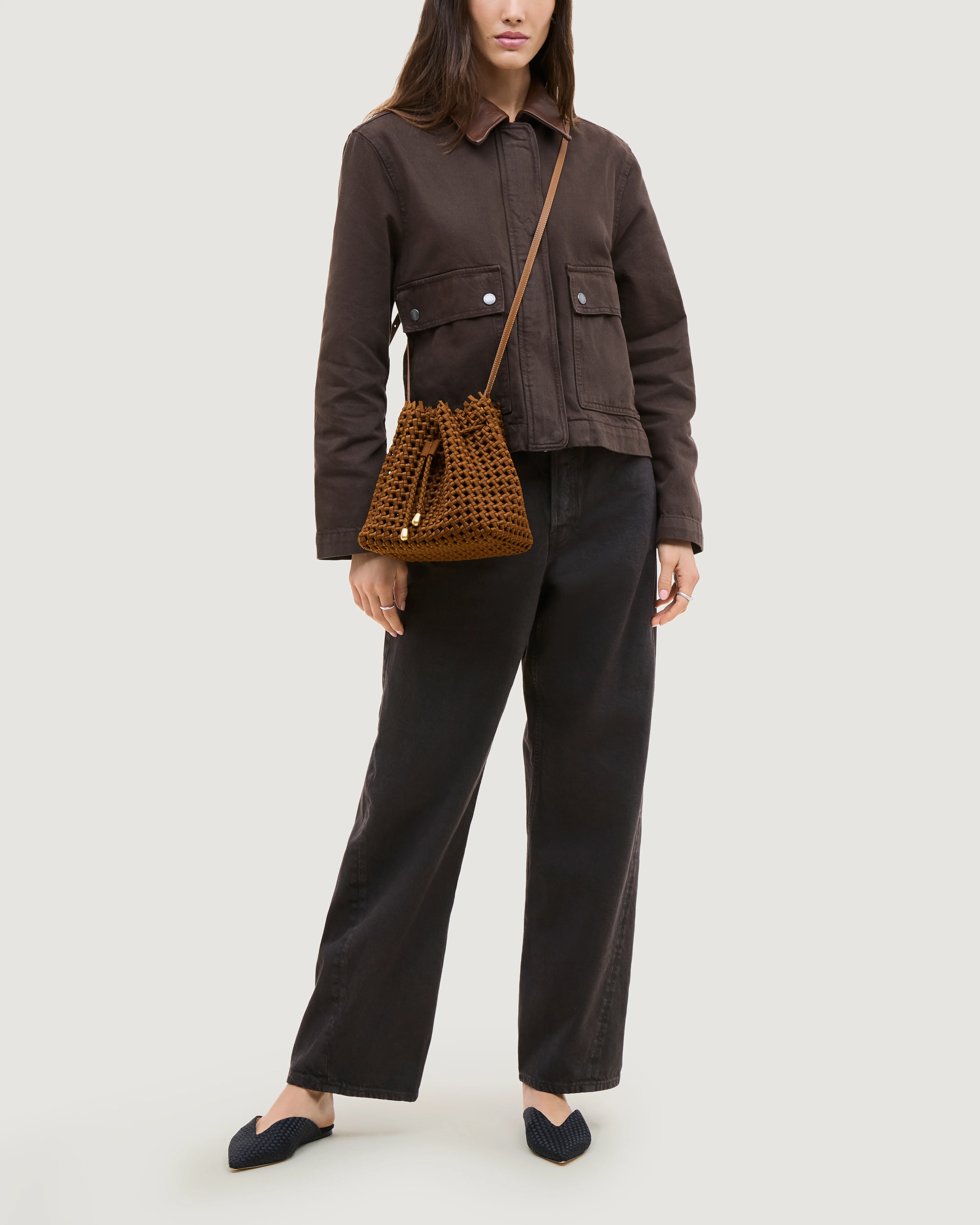 Mallorca Bucket Open Weave | Teak - Image 6