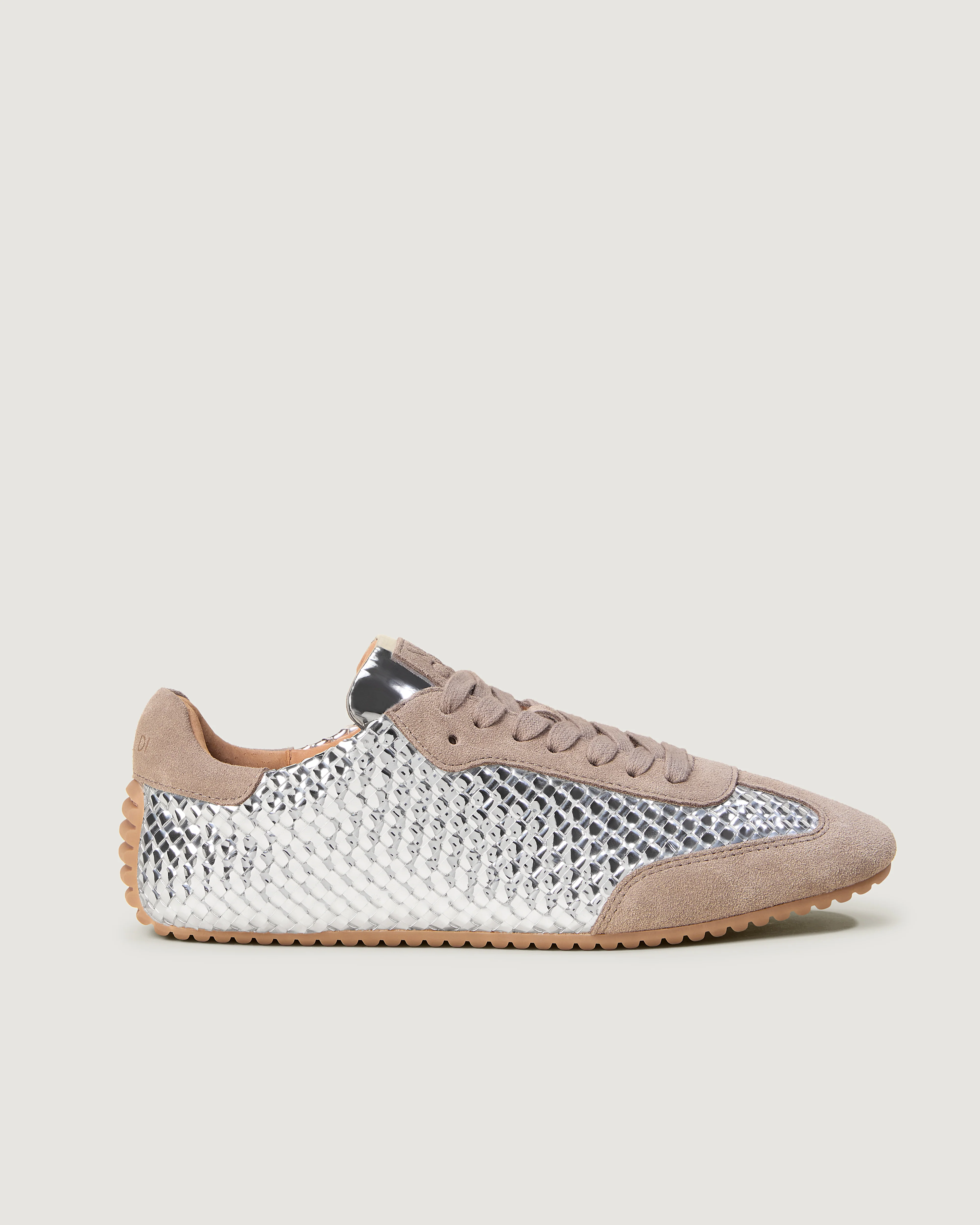 Milan Sneaker Metallic | Silver