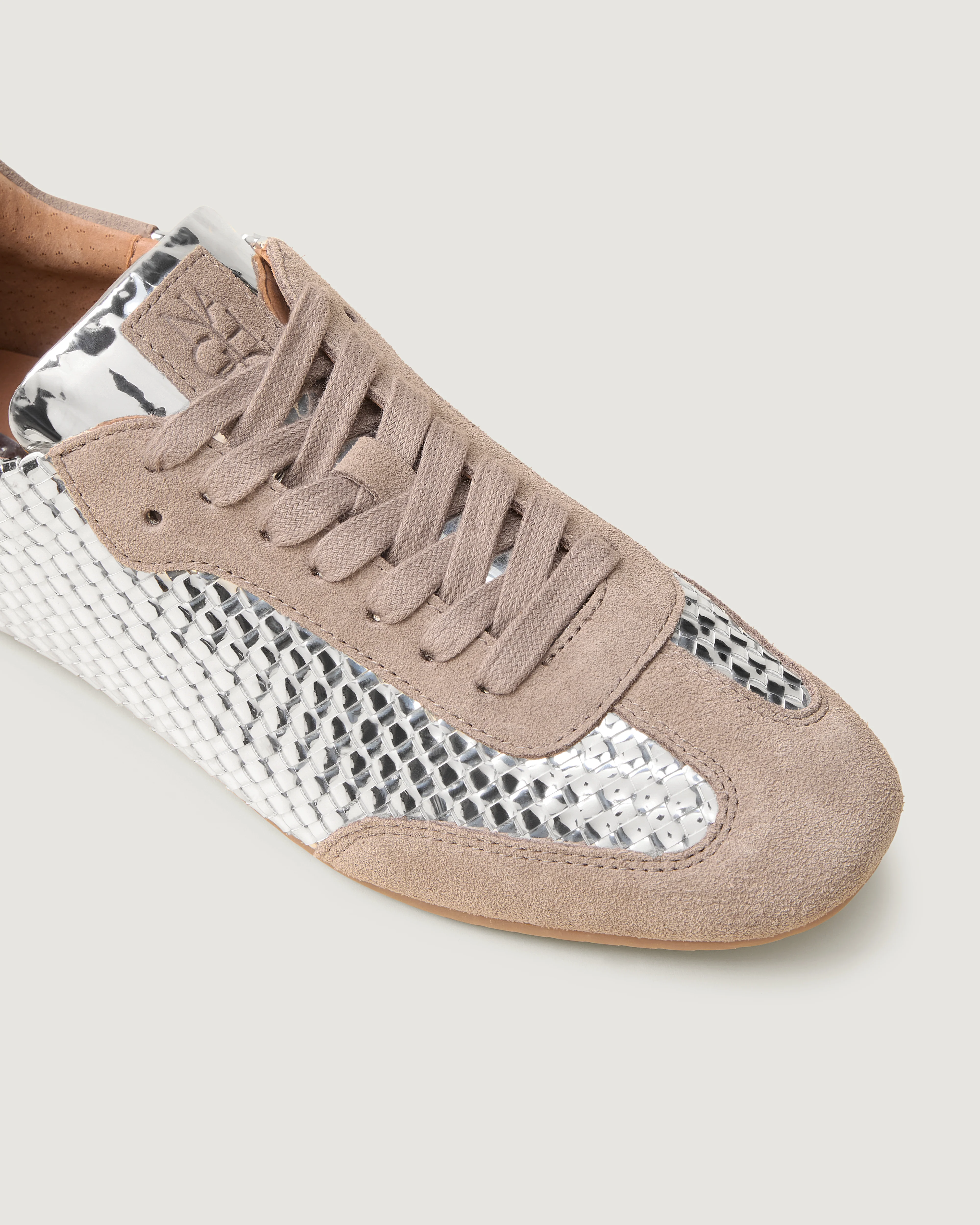 Milan Sneaker Metallic | Silver - Image 2