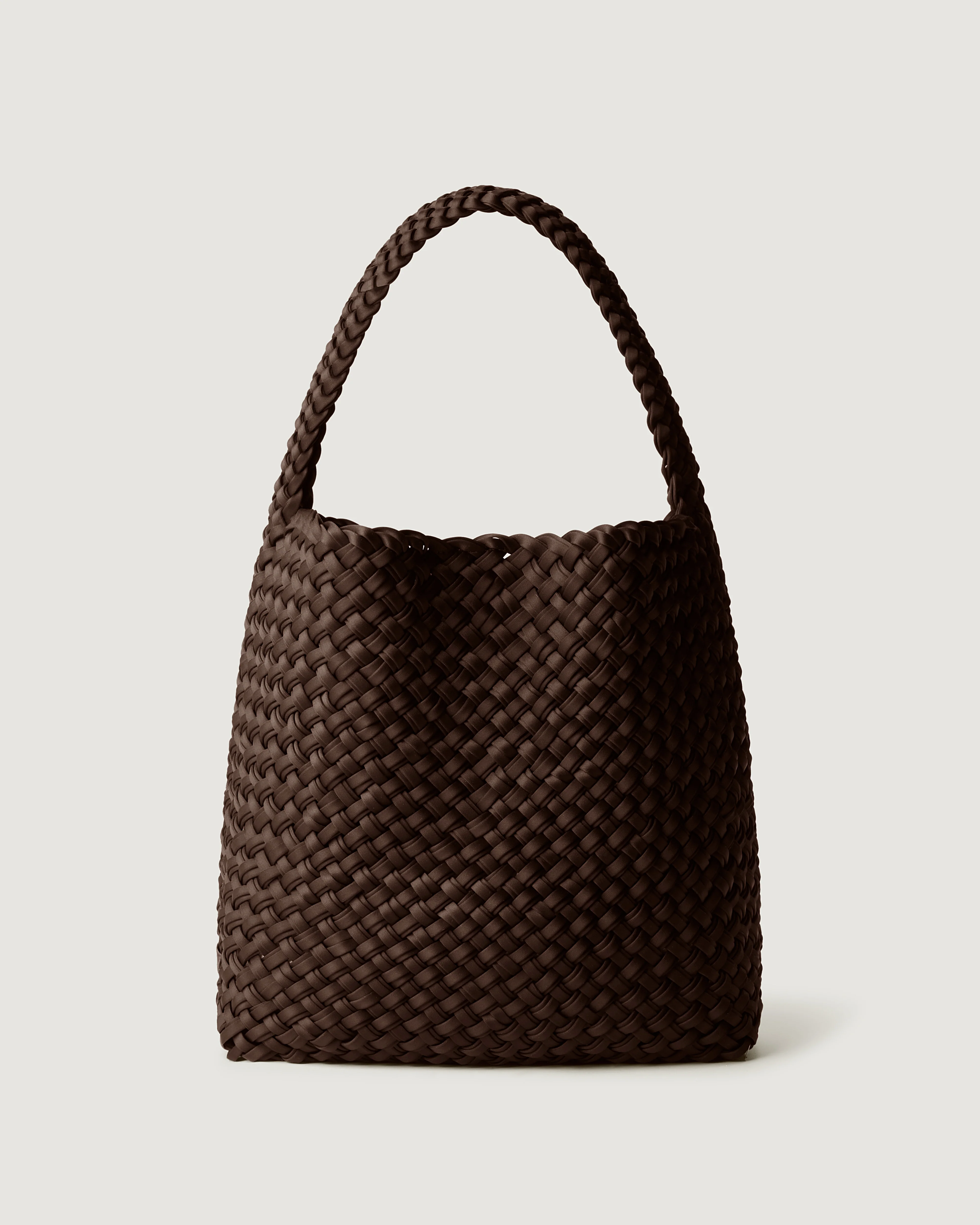 Nomad Medium Hobo Double Weave | Chocolate