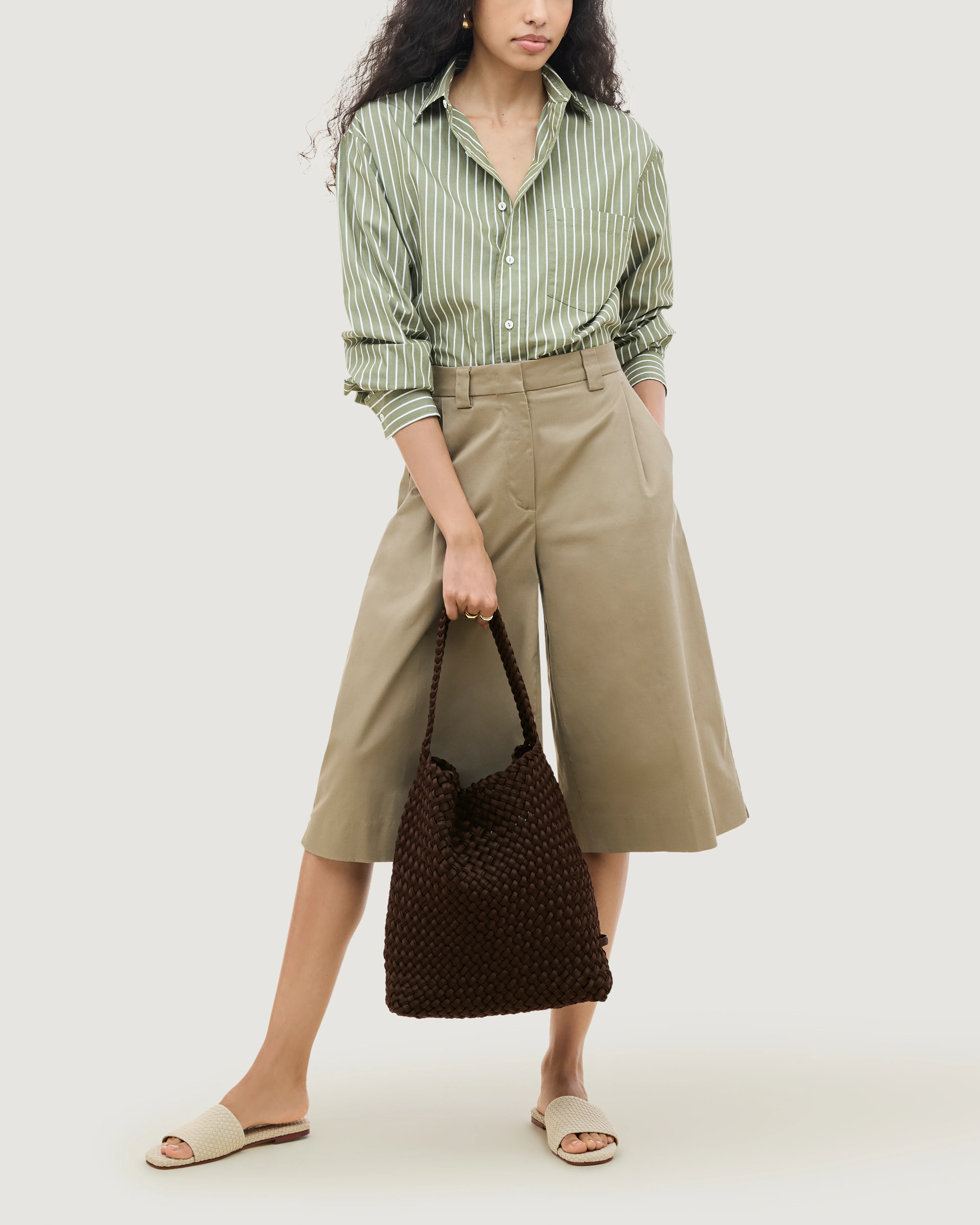 Nomad Medium Hobo Double Weave | Chocolate - Image 6