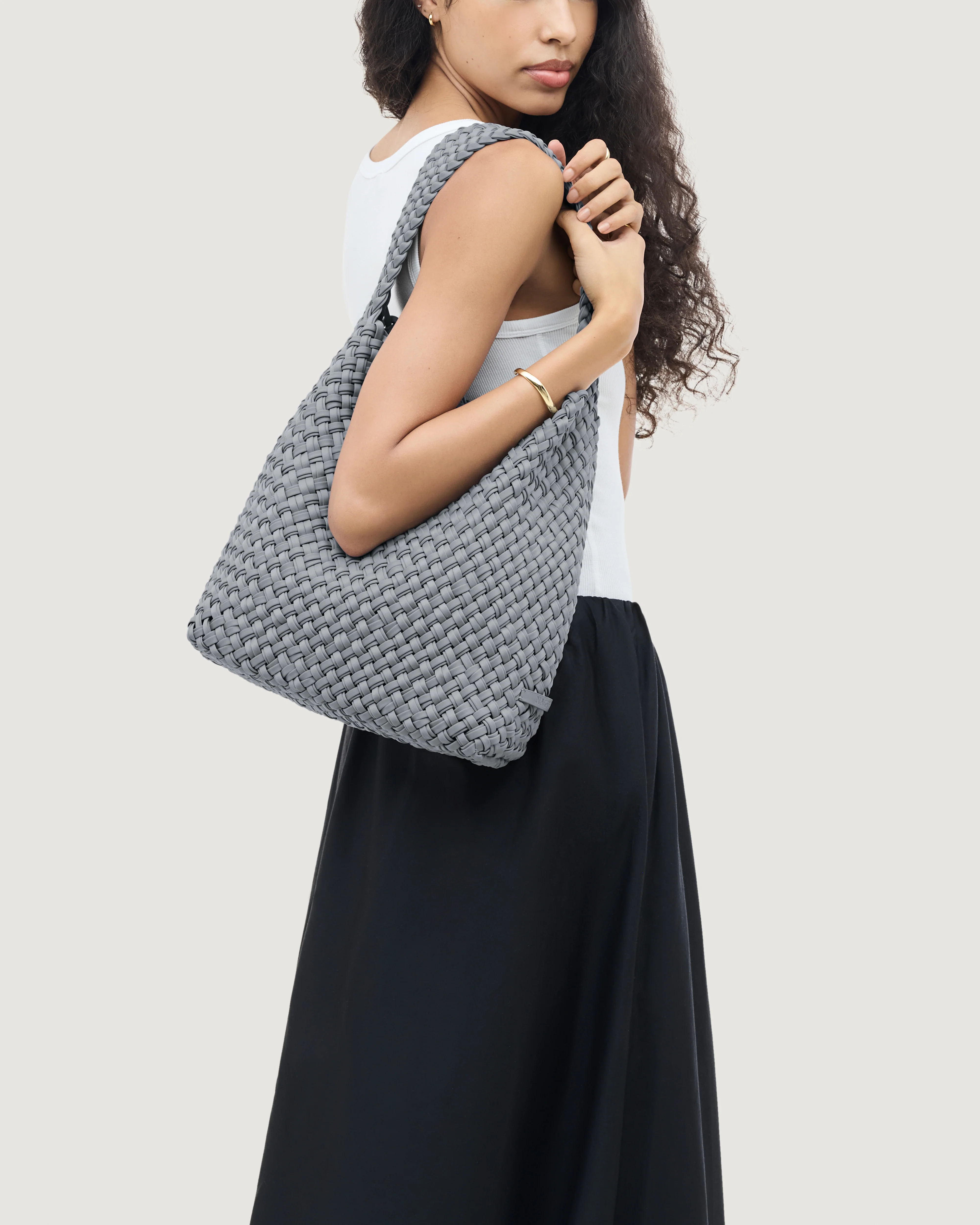 Nomad Medium Hobo Double Weave | Marina - Image 5