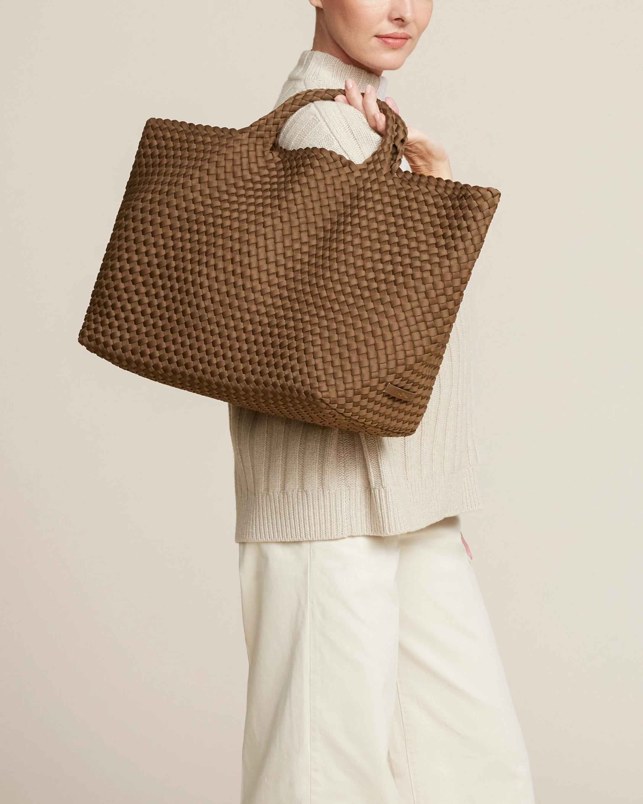 St. Barths Large Tote | Mink - Image 5