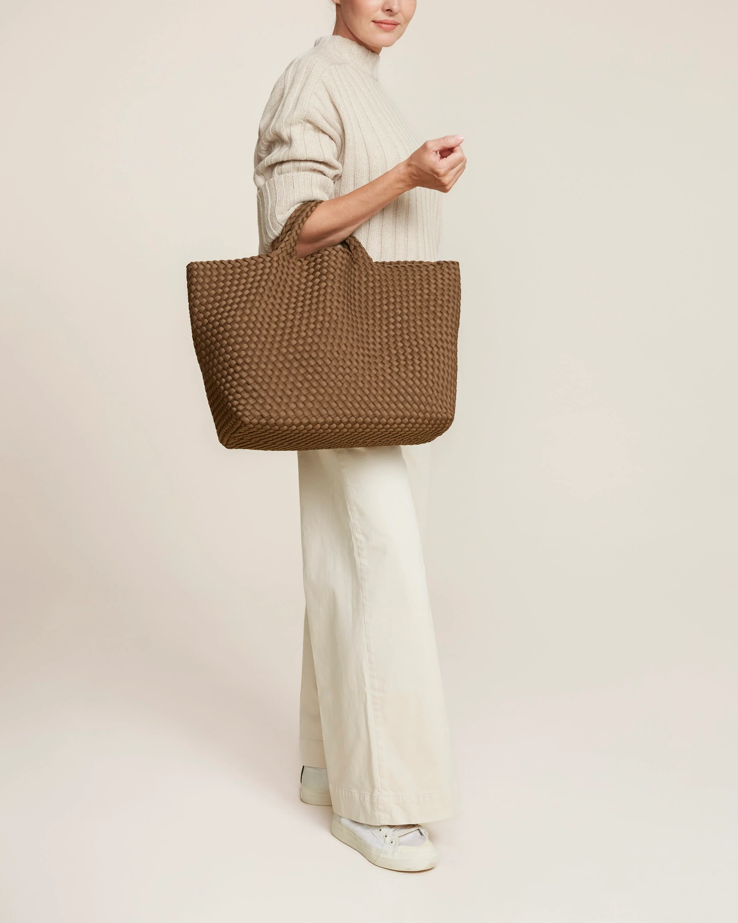 St. Barths Large Tote | Mink - Image 6