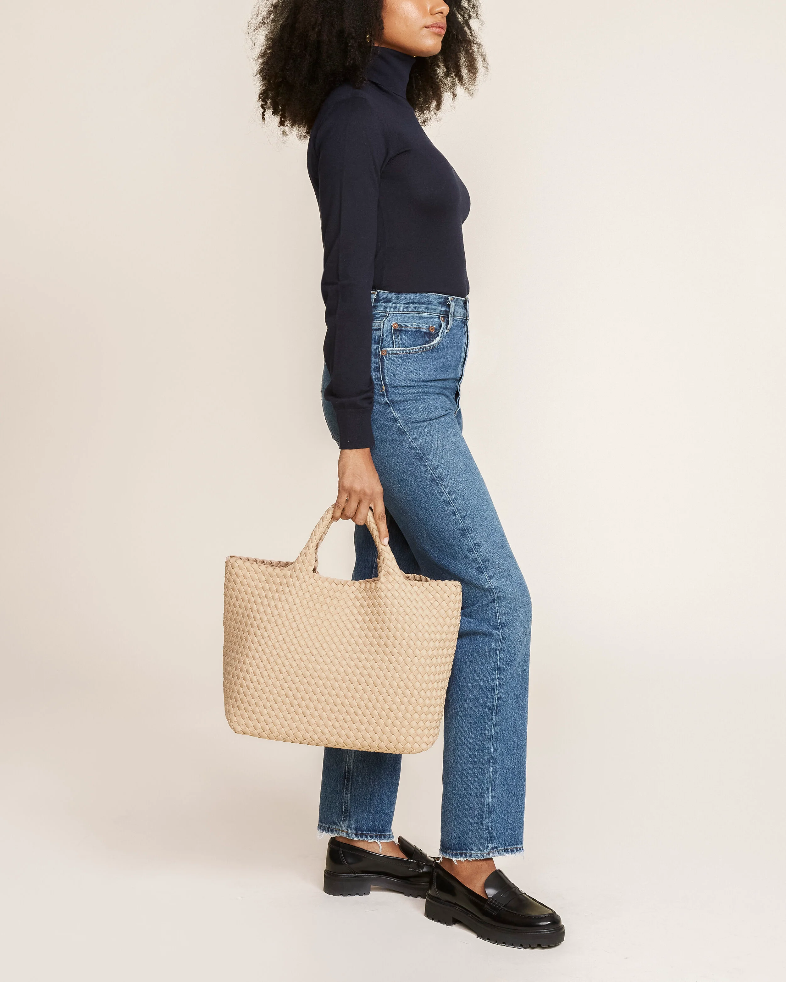 St. Barths Medium Tote | Camel - Image 6