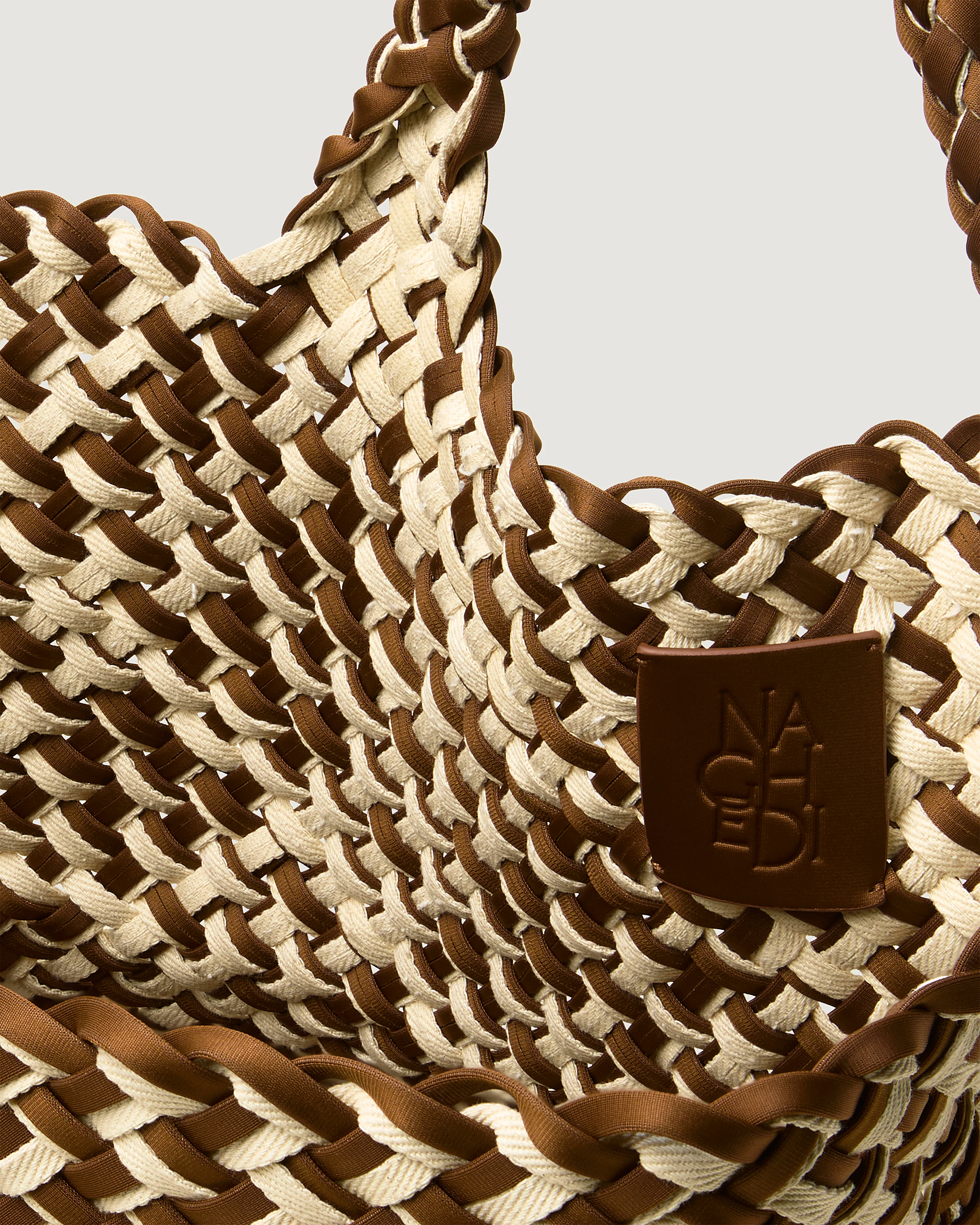 St. Barths Medium Tote Double Weave | Carmel - Image 2