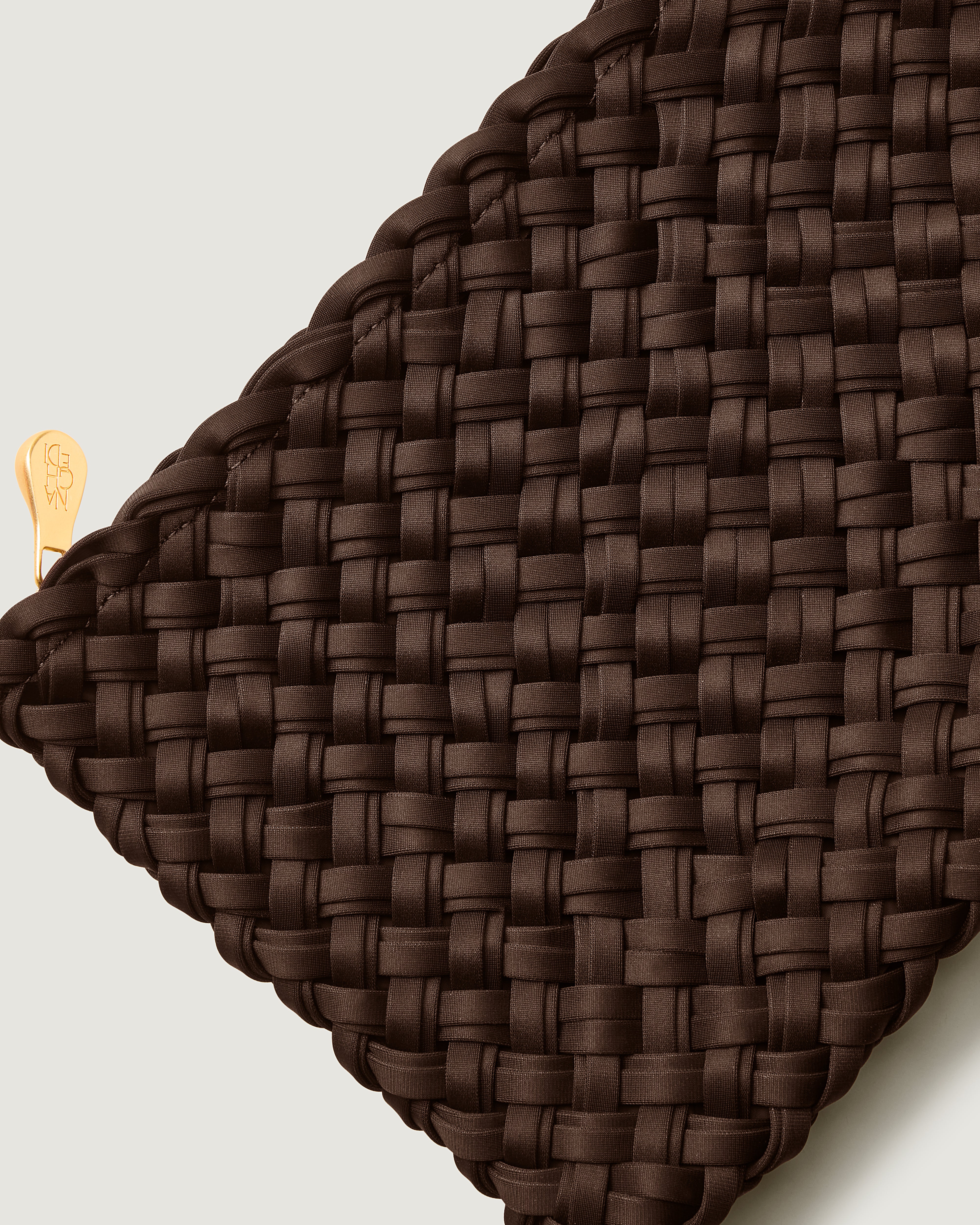 St. Barths Medium Tote Double Weave | Chocolate - Image 3