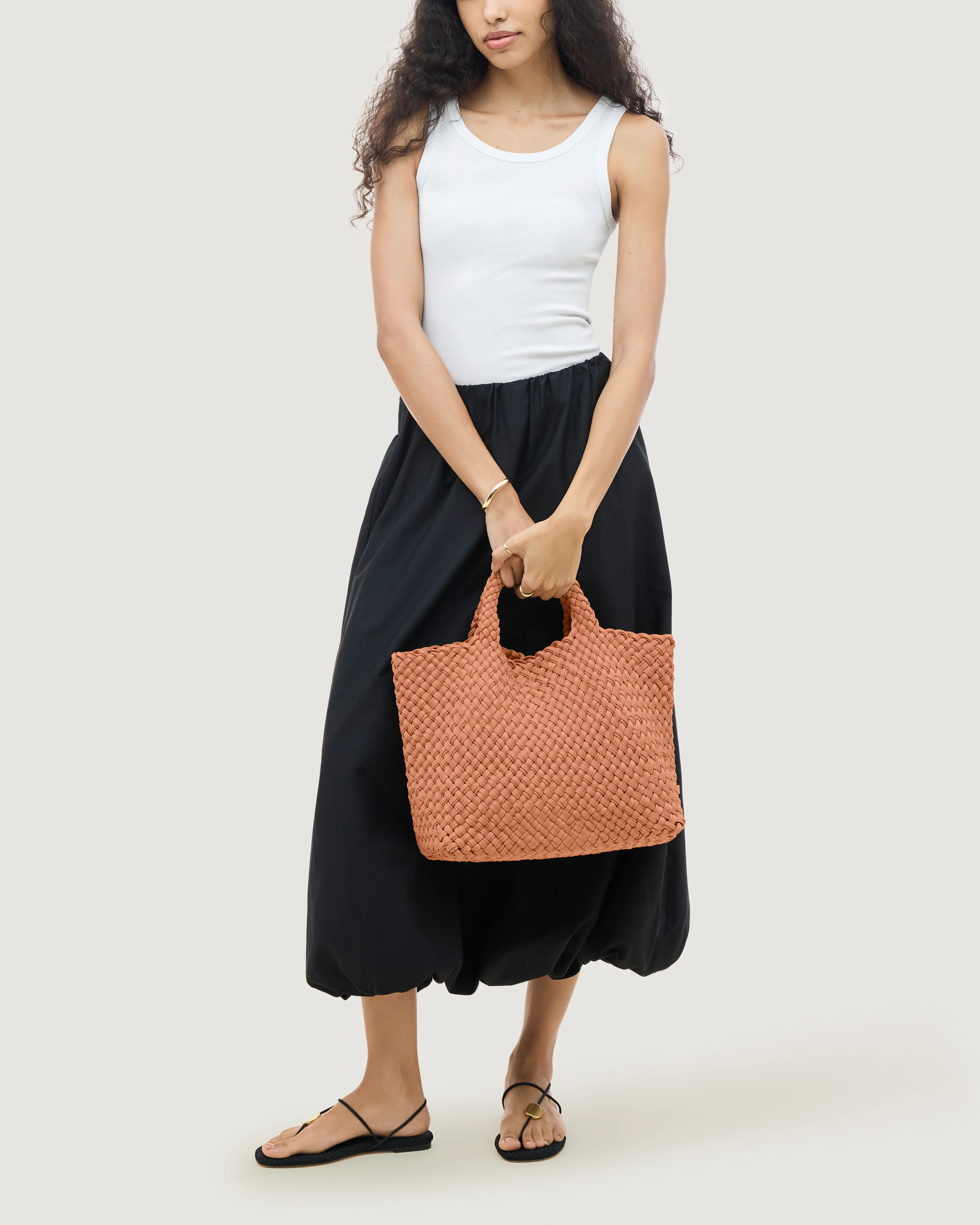 St. Barths Medium Tote Double Weave | Etna - Image 6
