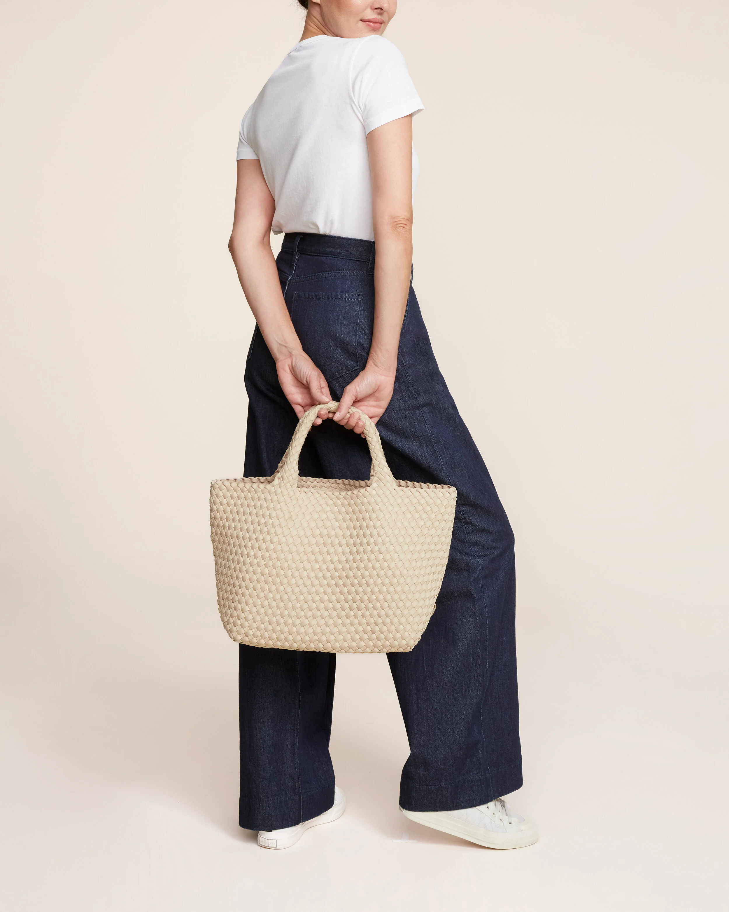 St. Barths Medium Tote | Ecru - Image 6