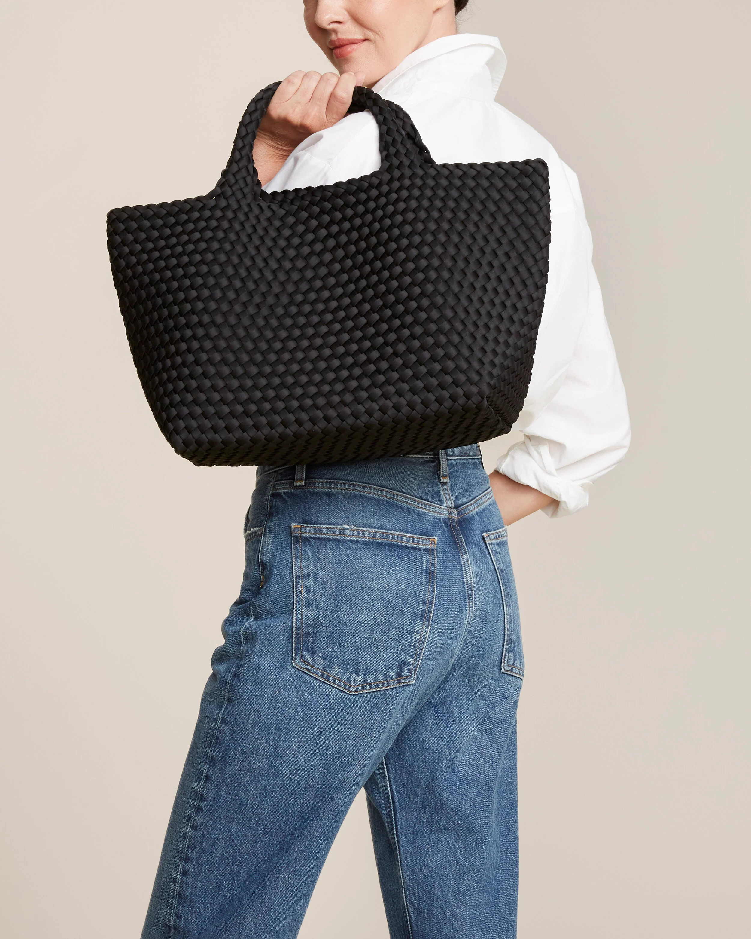 St. Barths Medium Tote | Onyx - Image 5