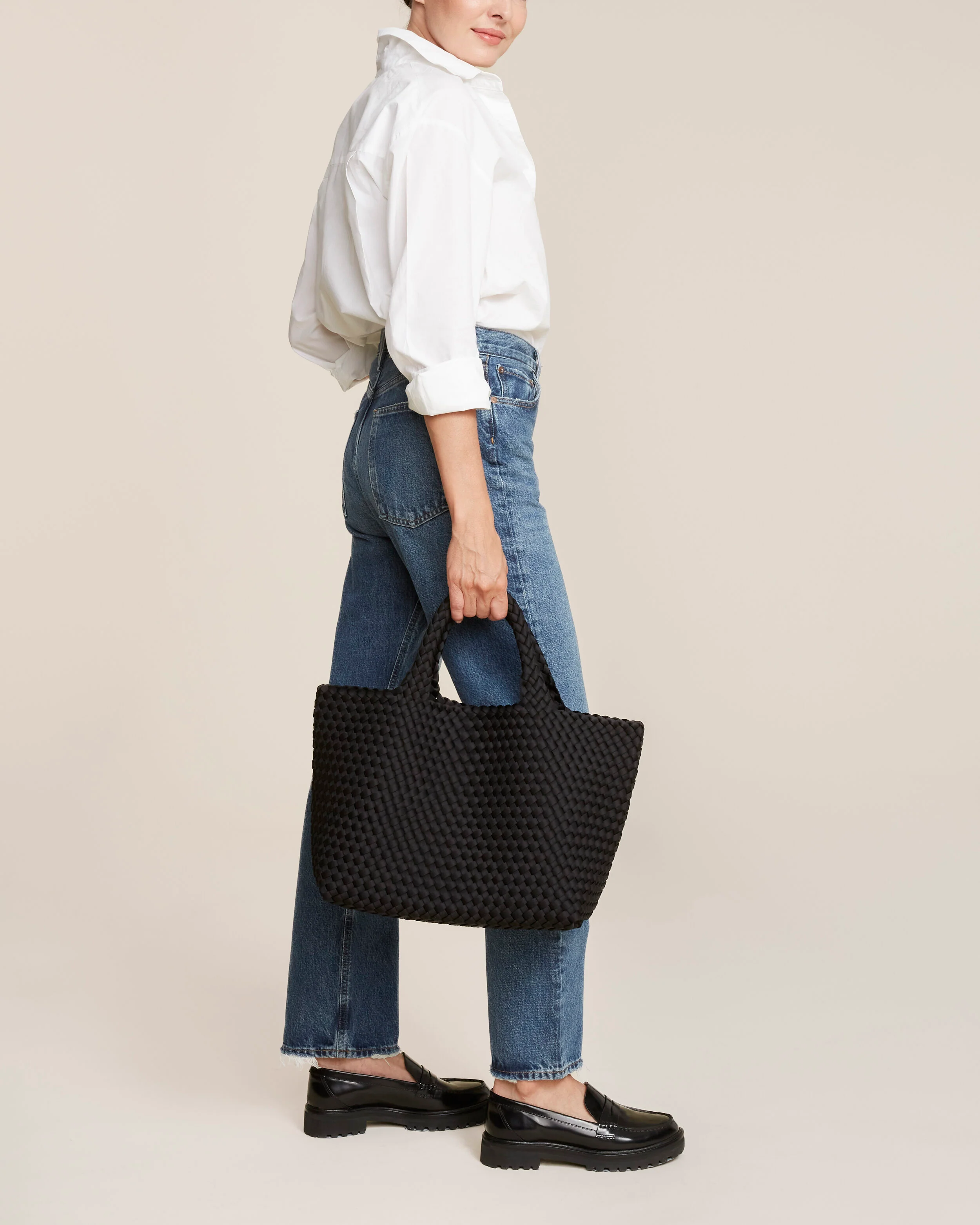 St. Barths Medium Tote | Onyx - Image 6