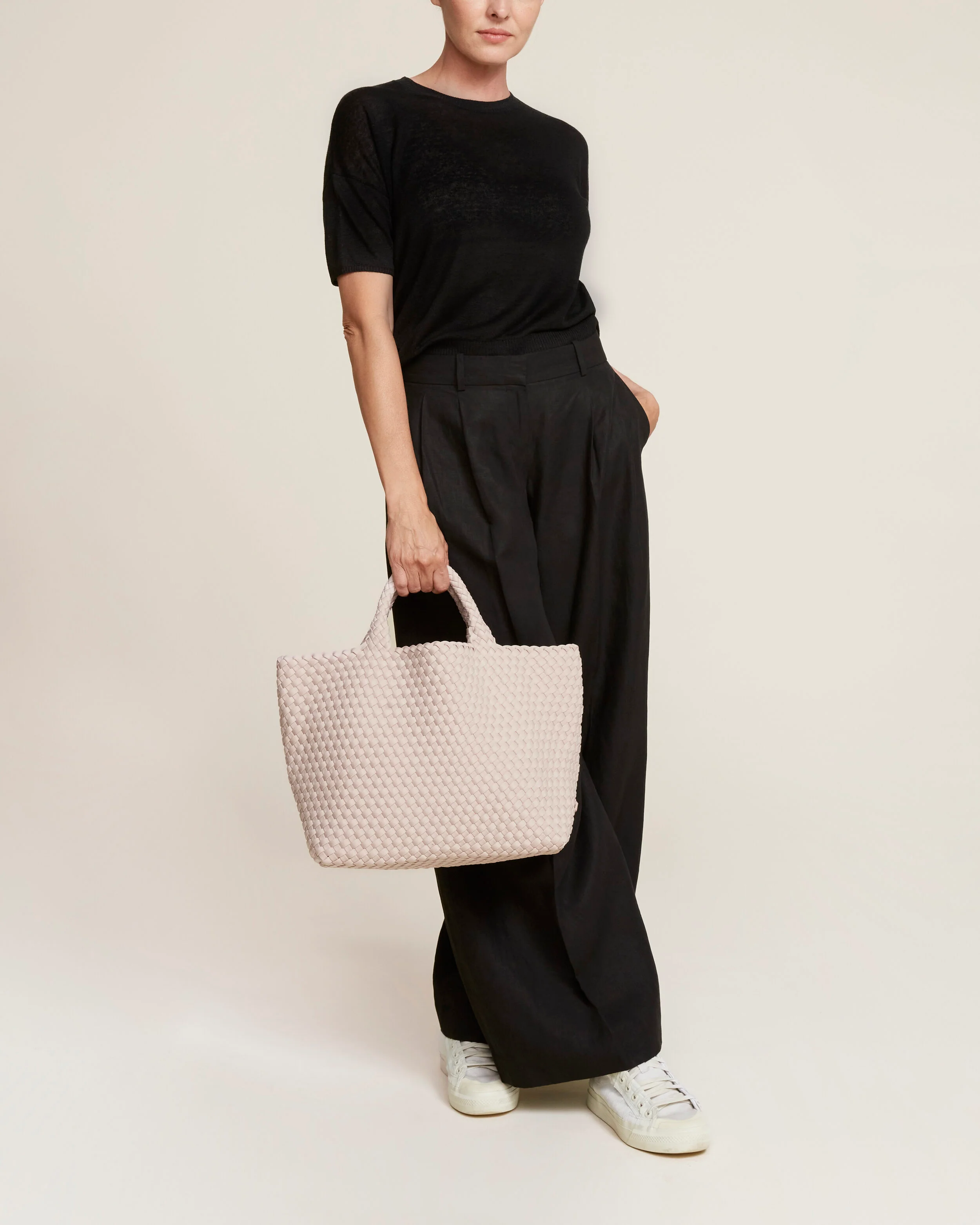 St. Barths Medium Tote | Shell Pink - Image 6