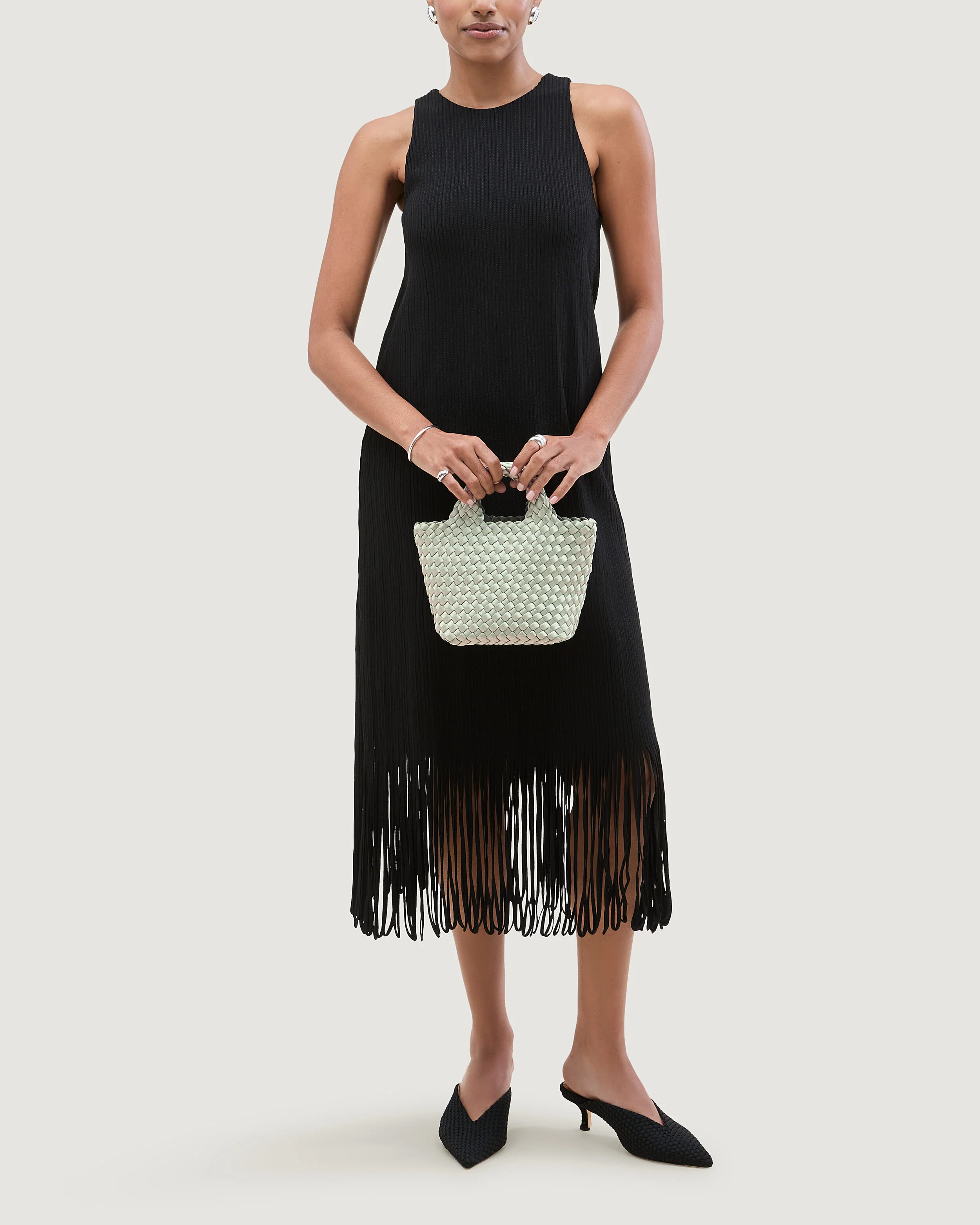 St. Barths Petit Tote Satin | Wintergreen - Image 6
