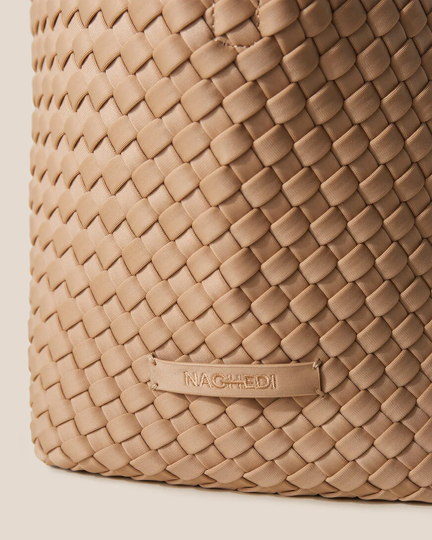 St. Barths Small Tote | Camel - Image 4