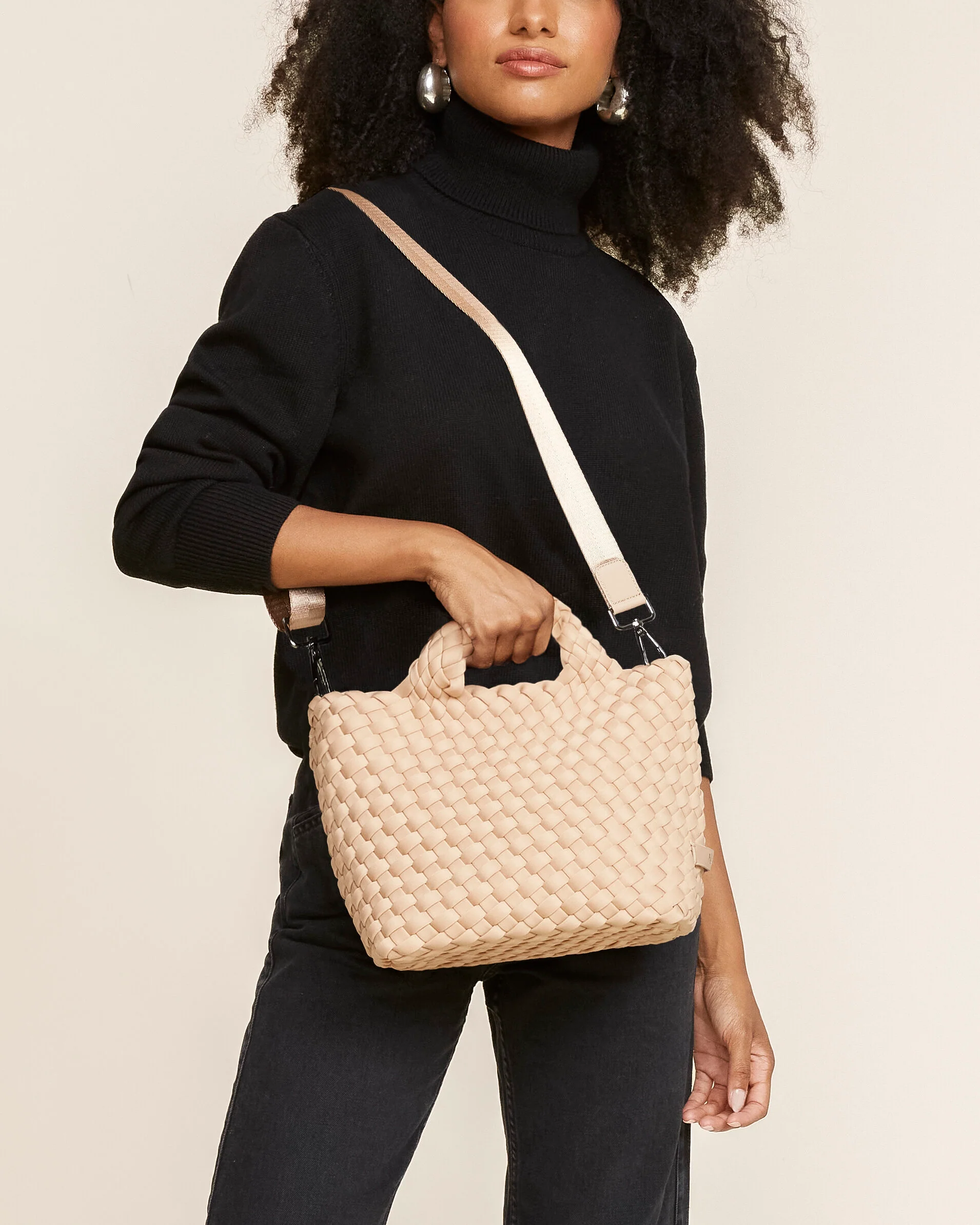 St. Barths Small Tote | Camel - Image 5