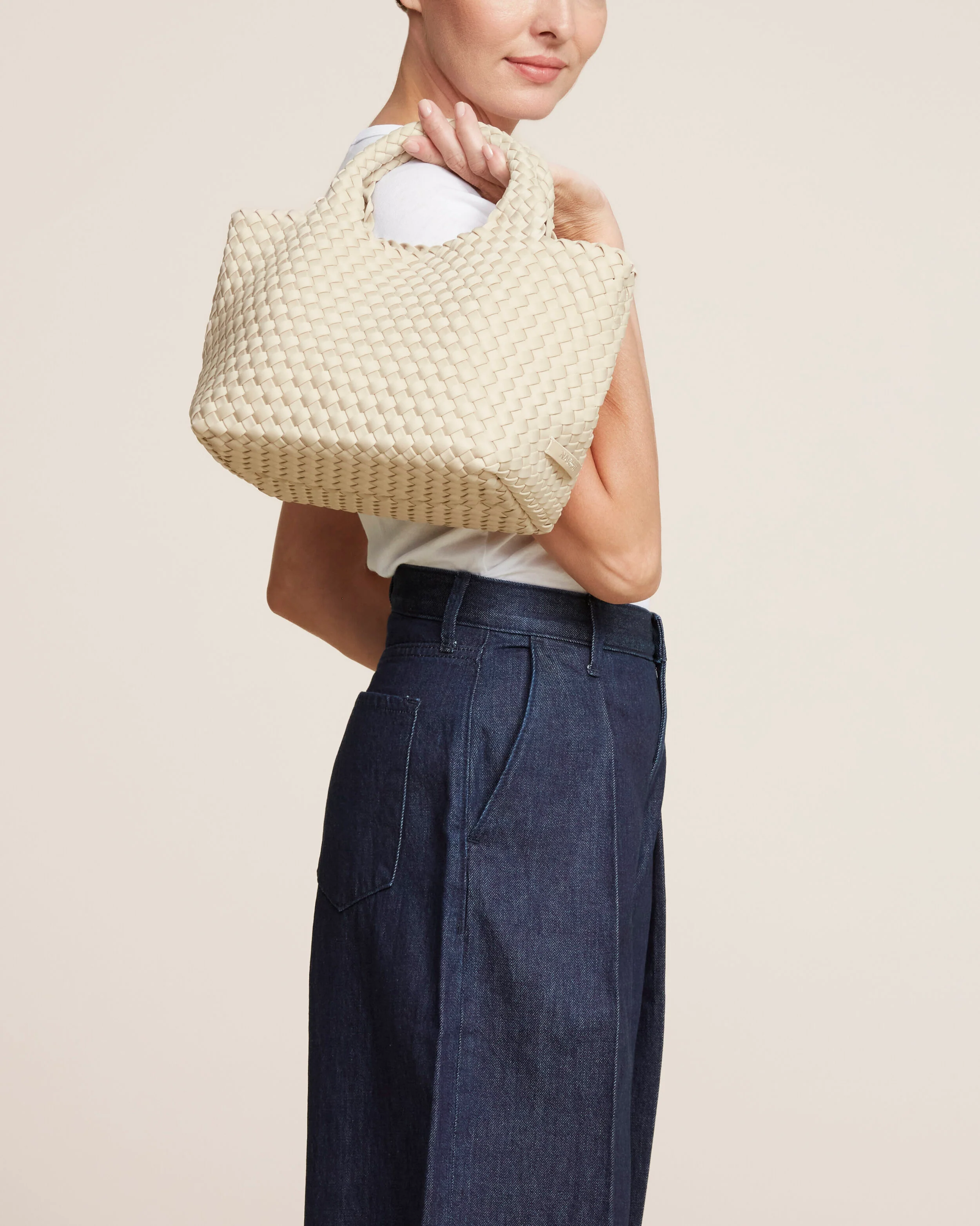 St. Barths Small Tote | Ecru - Image 5