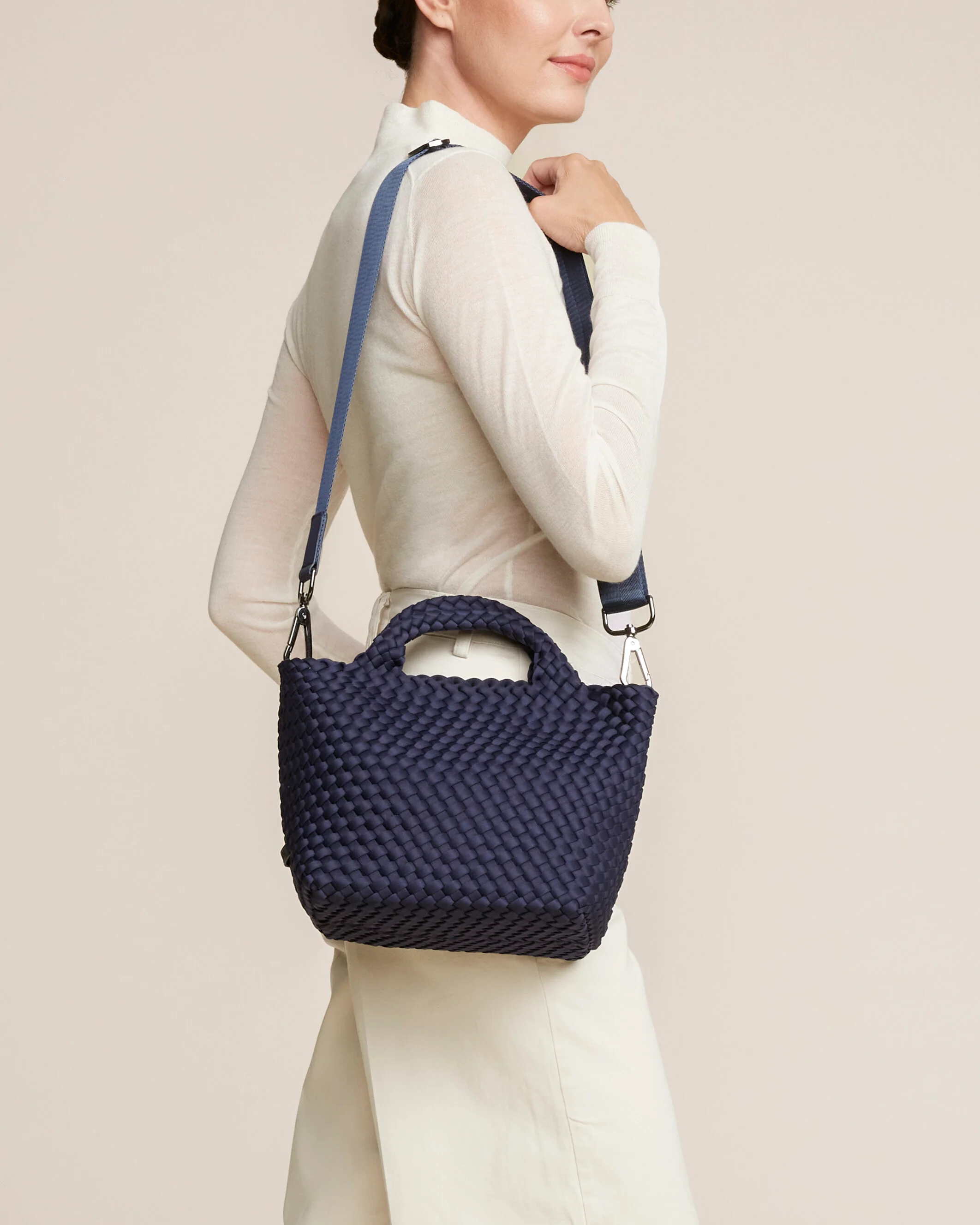 St. Barths Small Tote | Ink Blue - Image 5