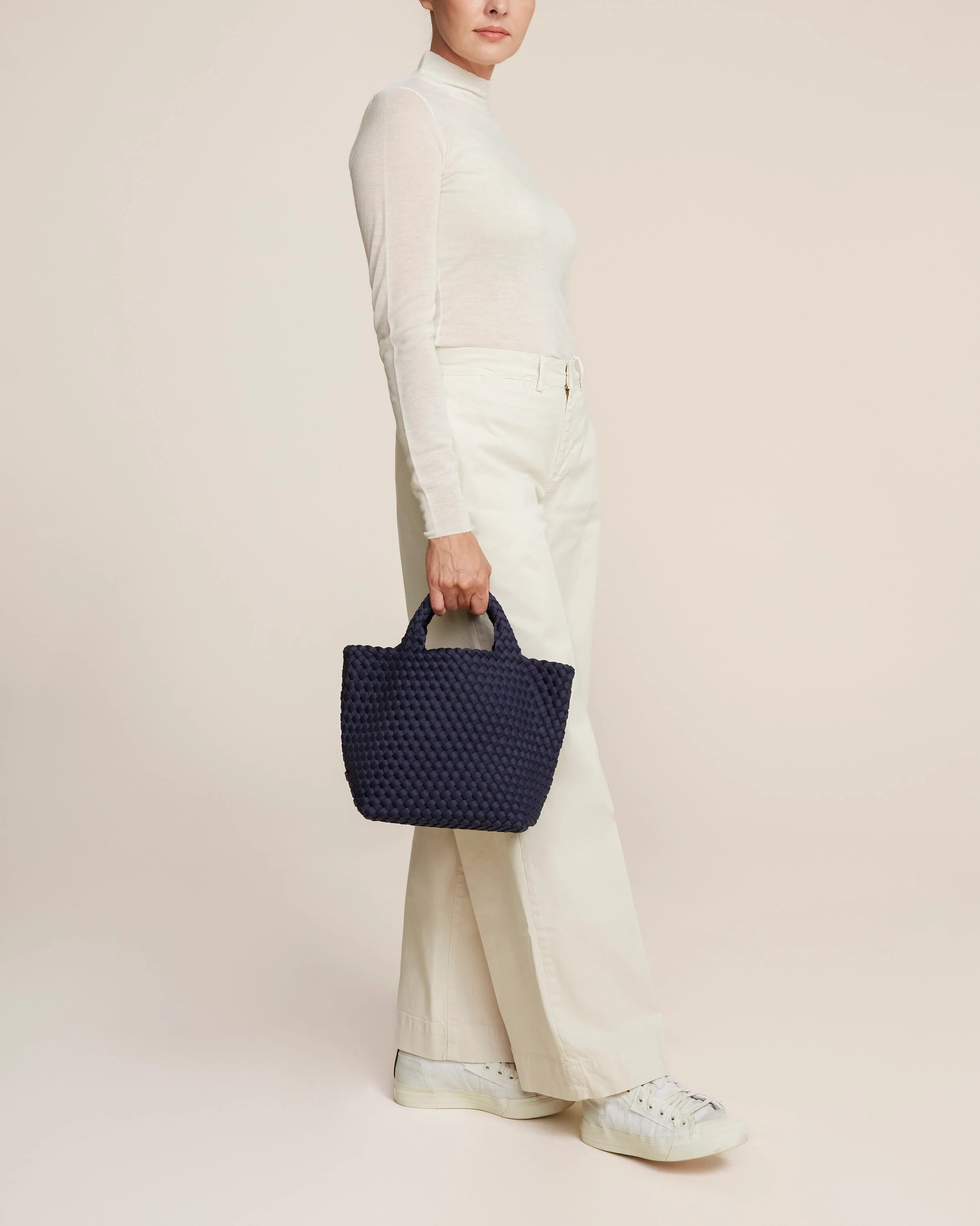 St. Barths Small Tote | Ink Blue - Image 6