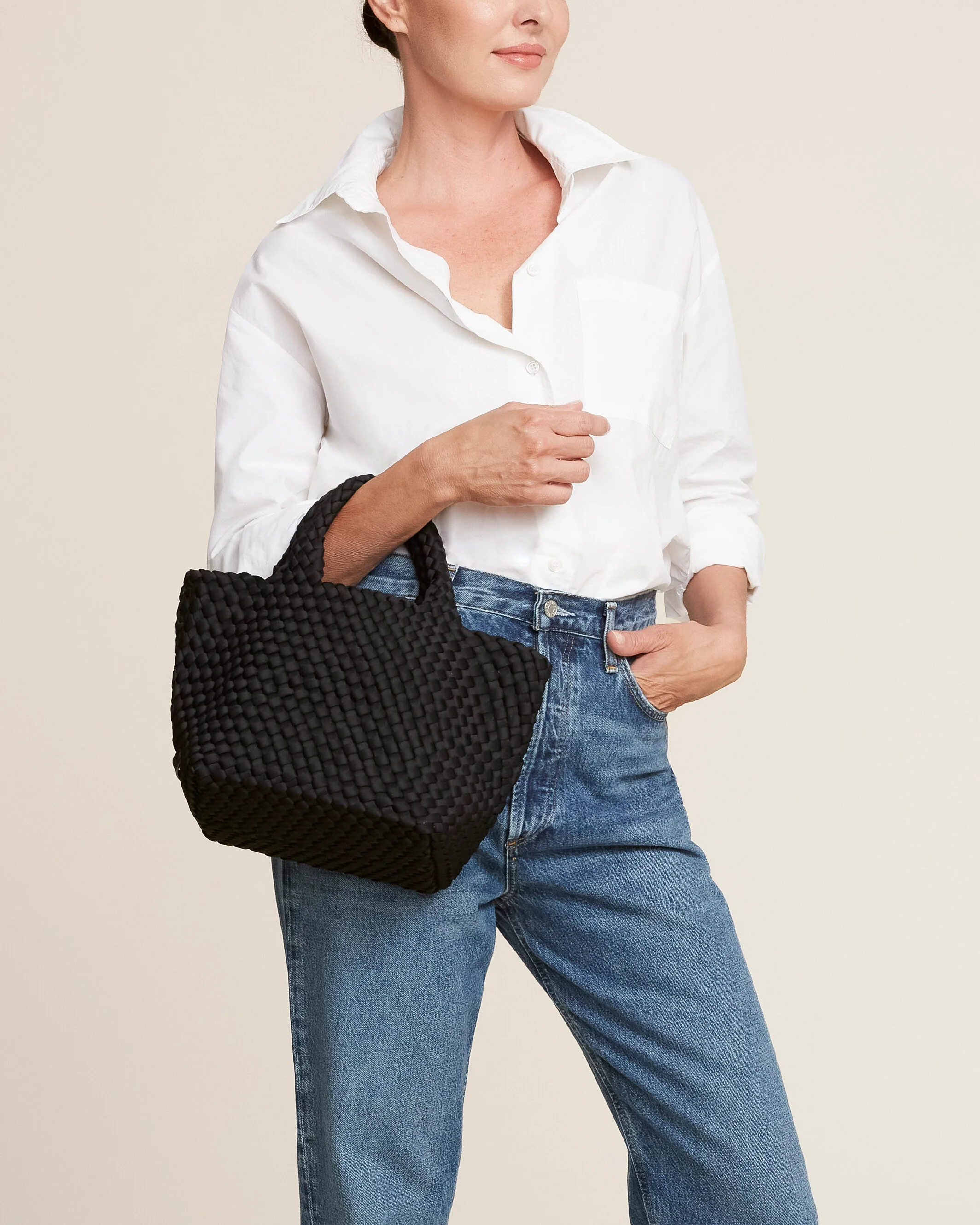 St. Barths Small Tote | Onyx - Image 5