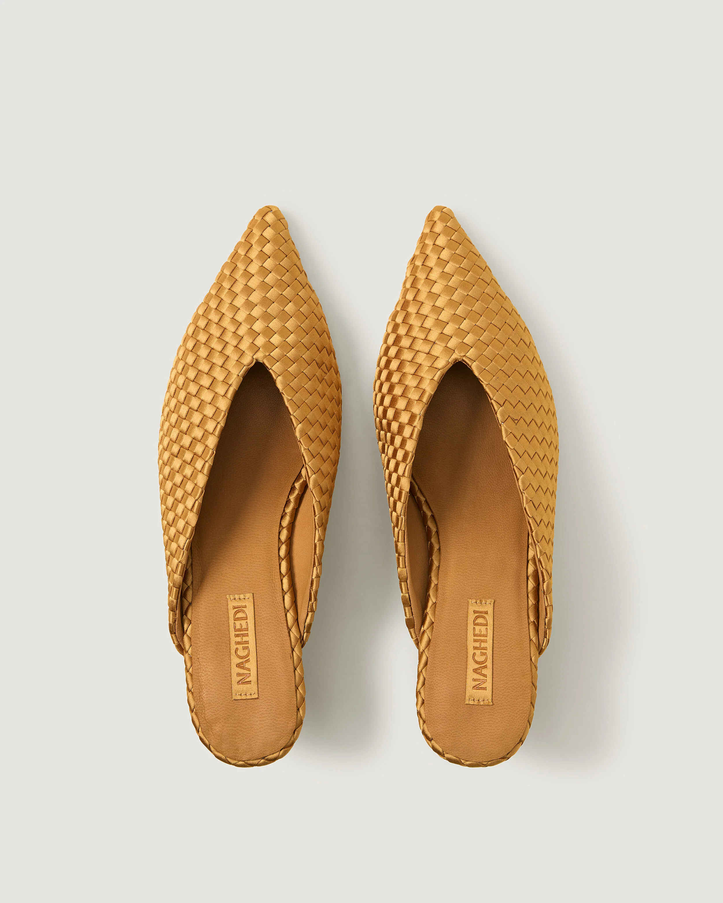 Strada Kitten Heel Satin | Ore - Image 3