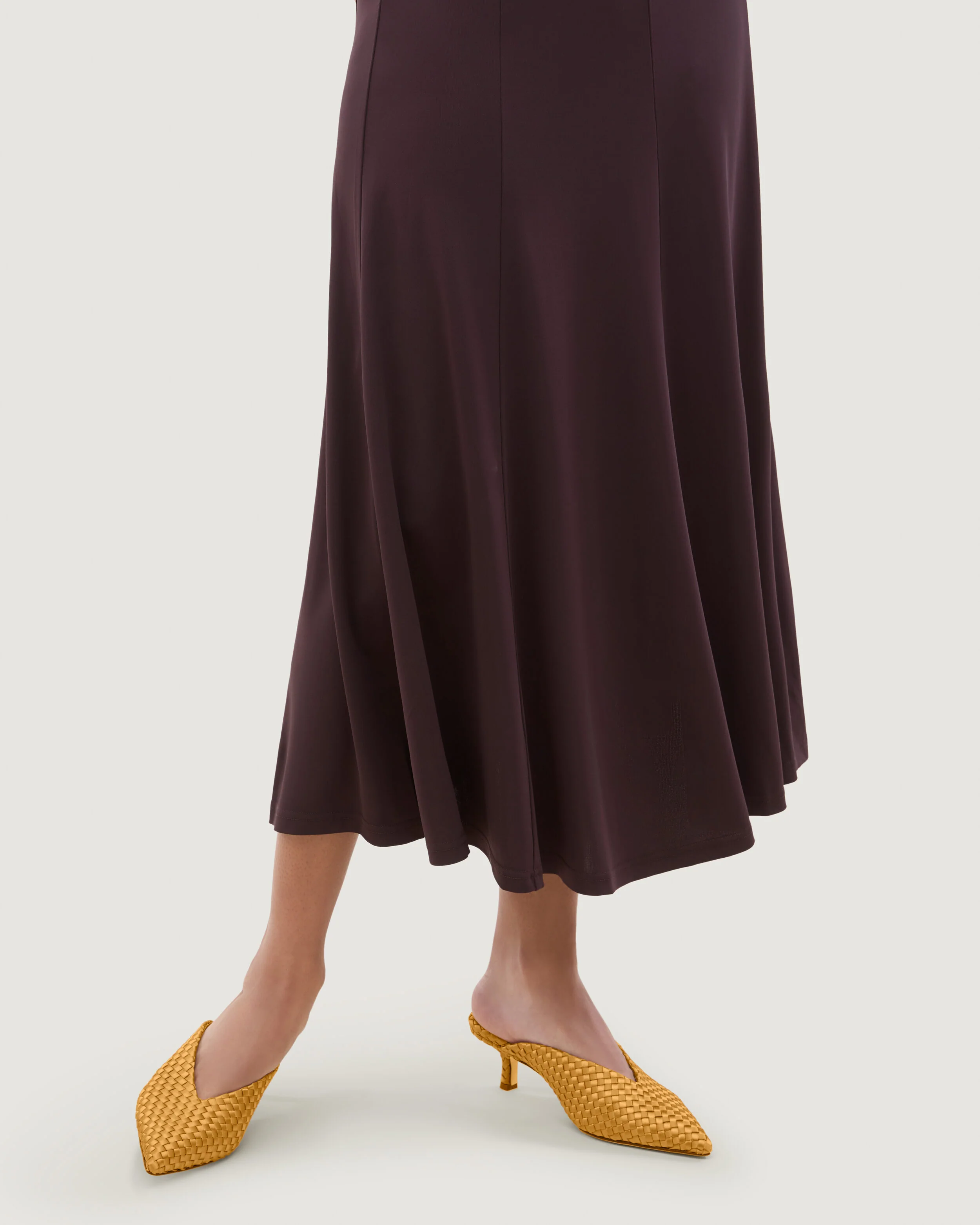 Strada Kitten Heel Satin | Ore - Image 5