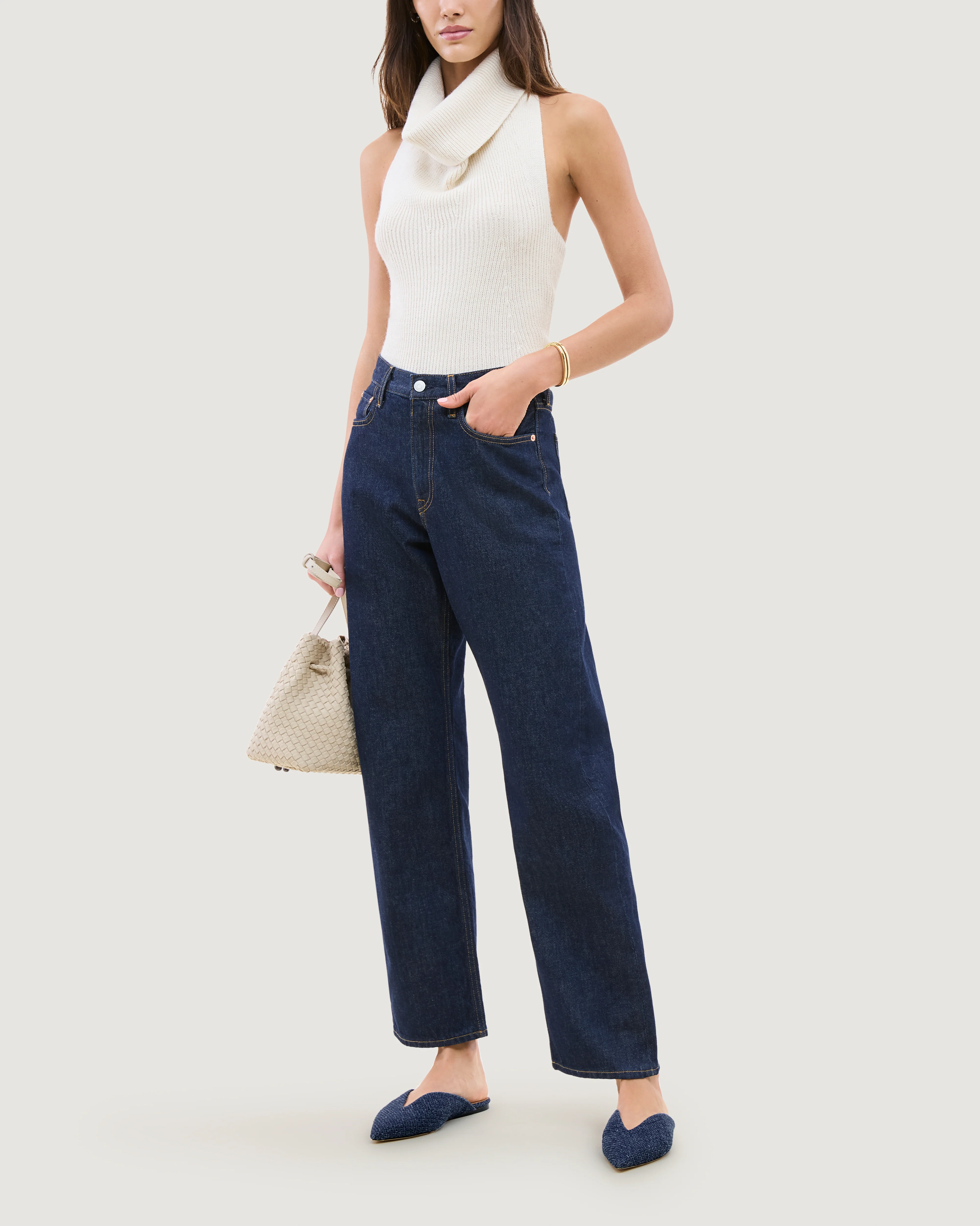 Strada Mule Denim | Denim - Image 6