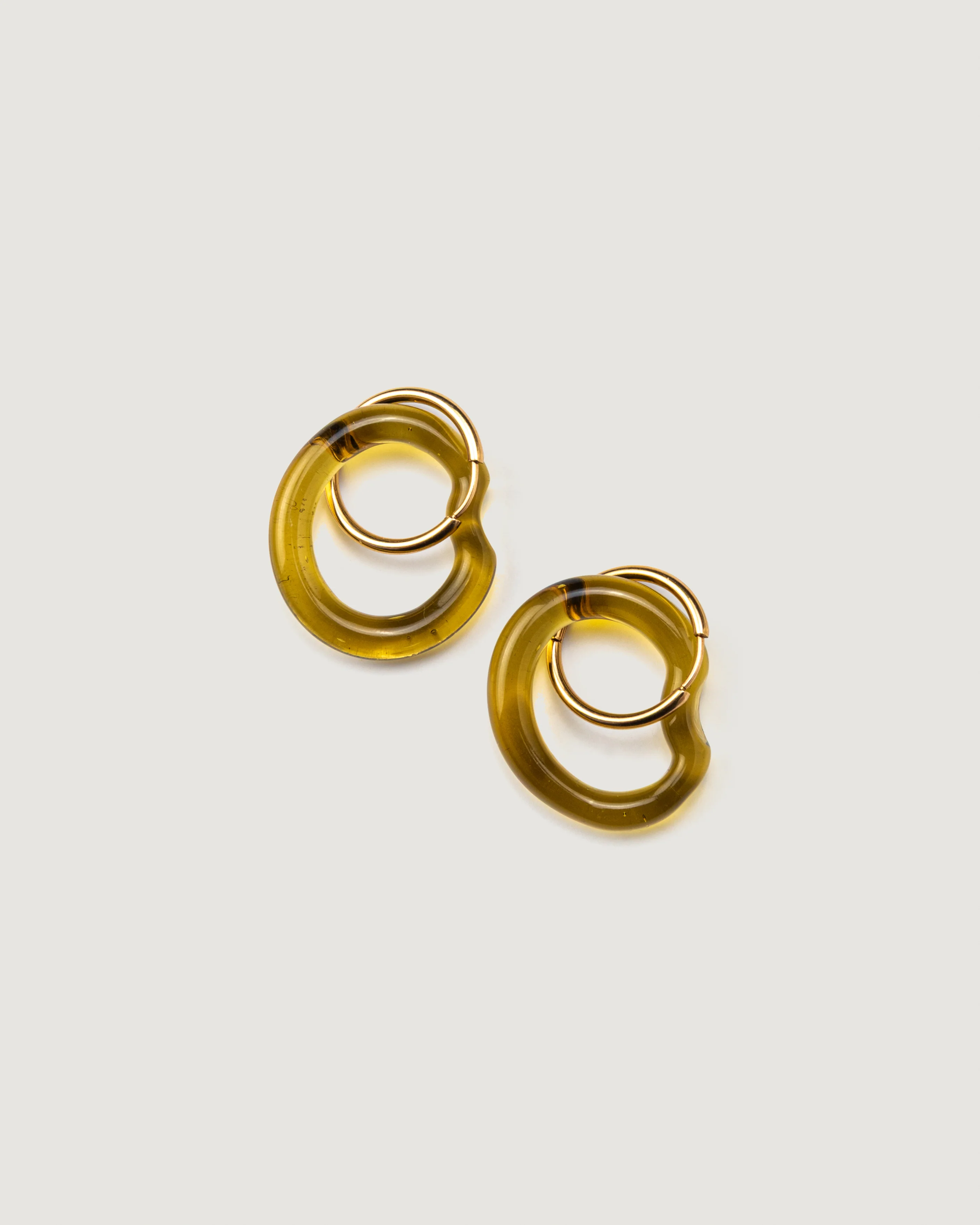 Suplais Ameba Earrings | Amber