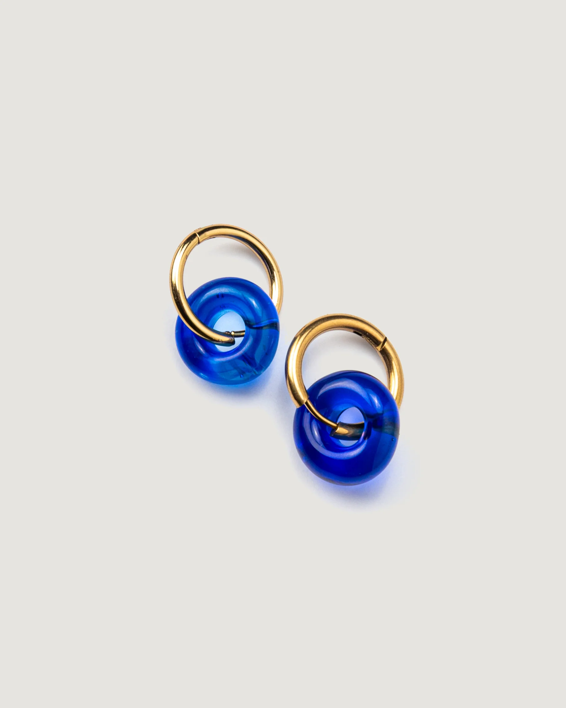 Suplais Donut Earrings | Blue