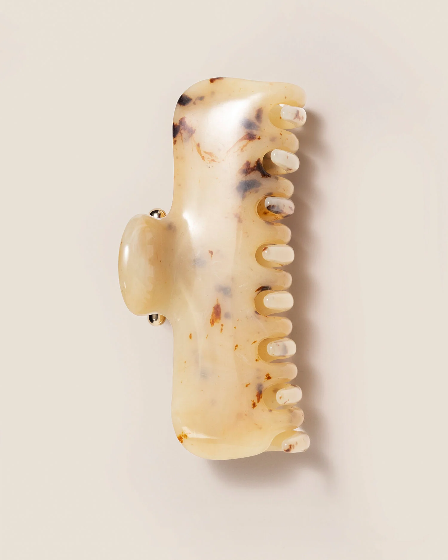 UNDO Hairware No. 4 Claw Clip | Light Tortoise