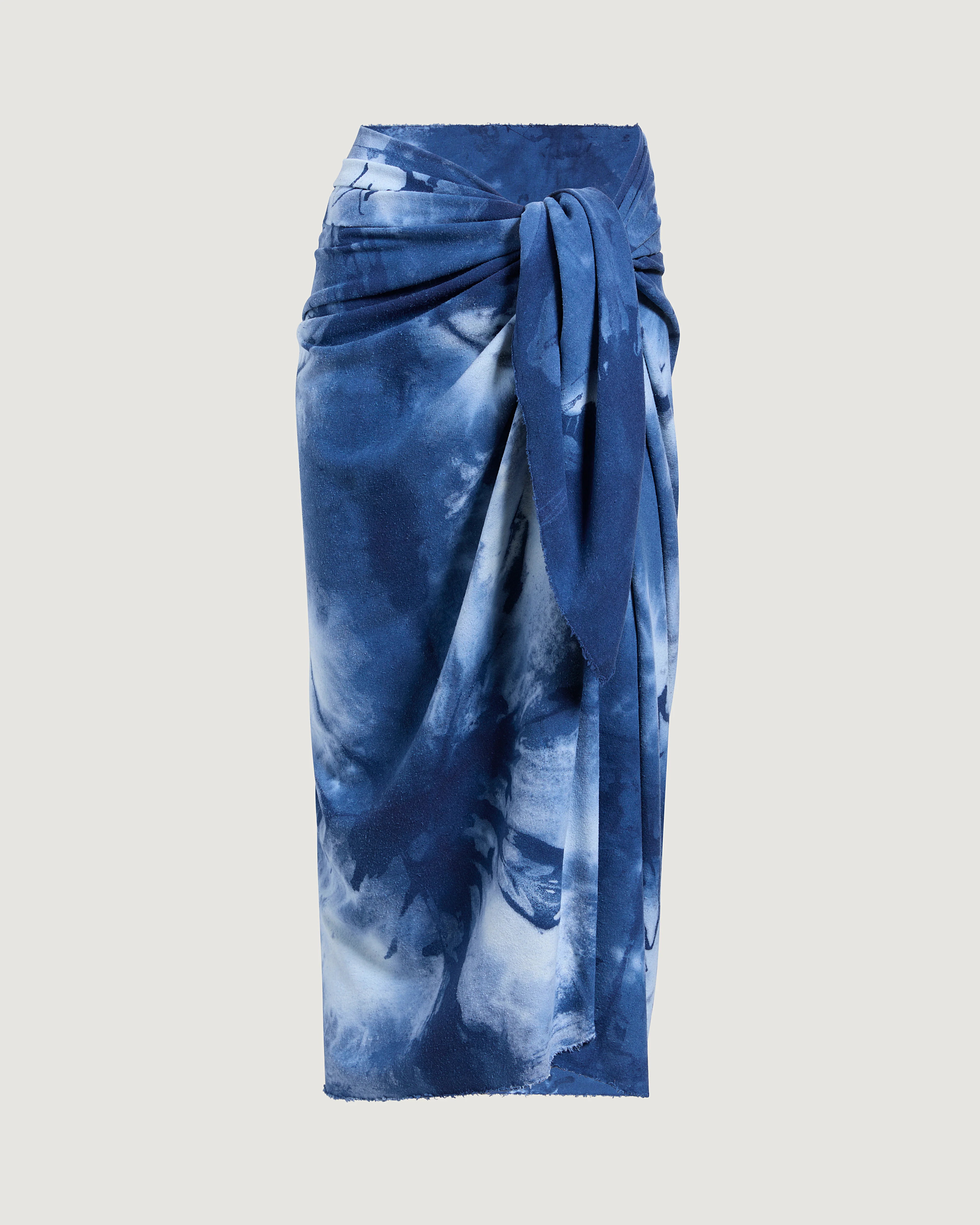 Upstate Raw Silk Beach Throw | Indigo - Image 4